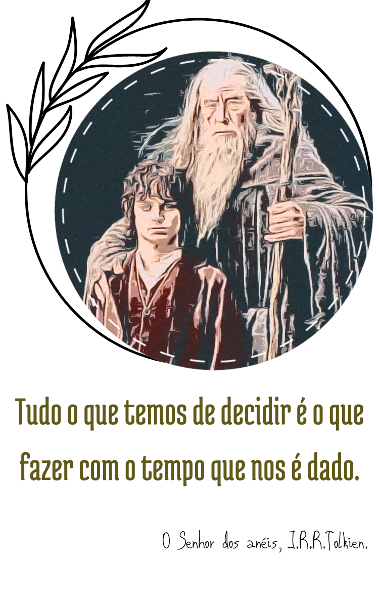 T-shirt Frodo e Gandalf