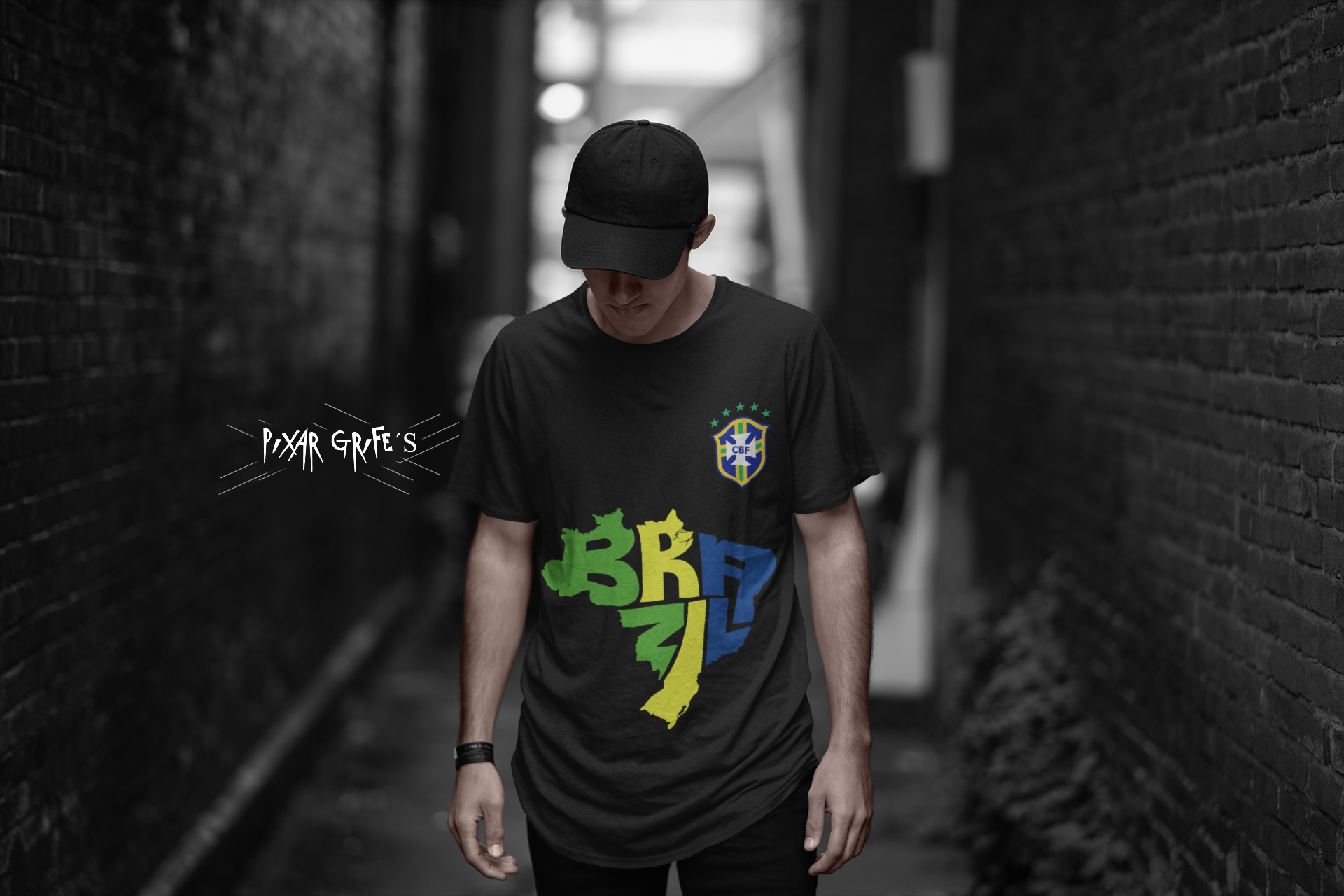 Nome do produto  Camisa Masculina - Seleção Brasileira - Personalizada 