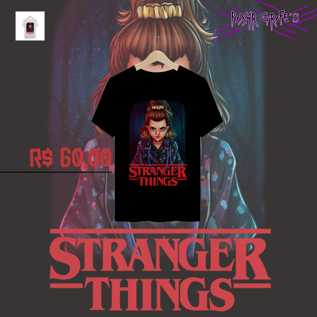 Nome do produto   Camiseta Stranger Things Eleven