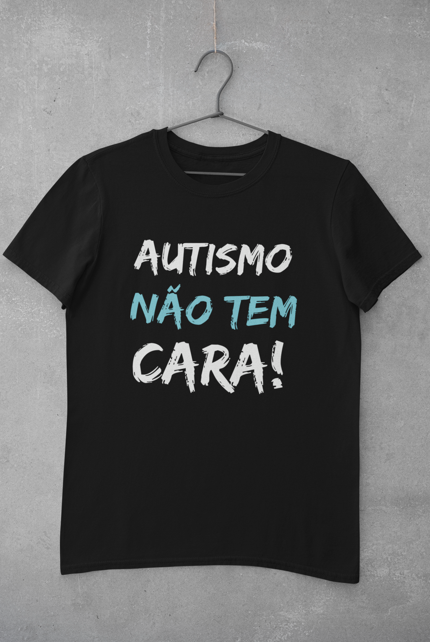 Camiseta Autismo Não Tem Cara