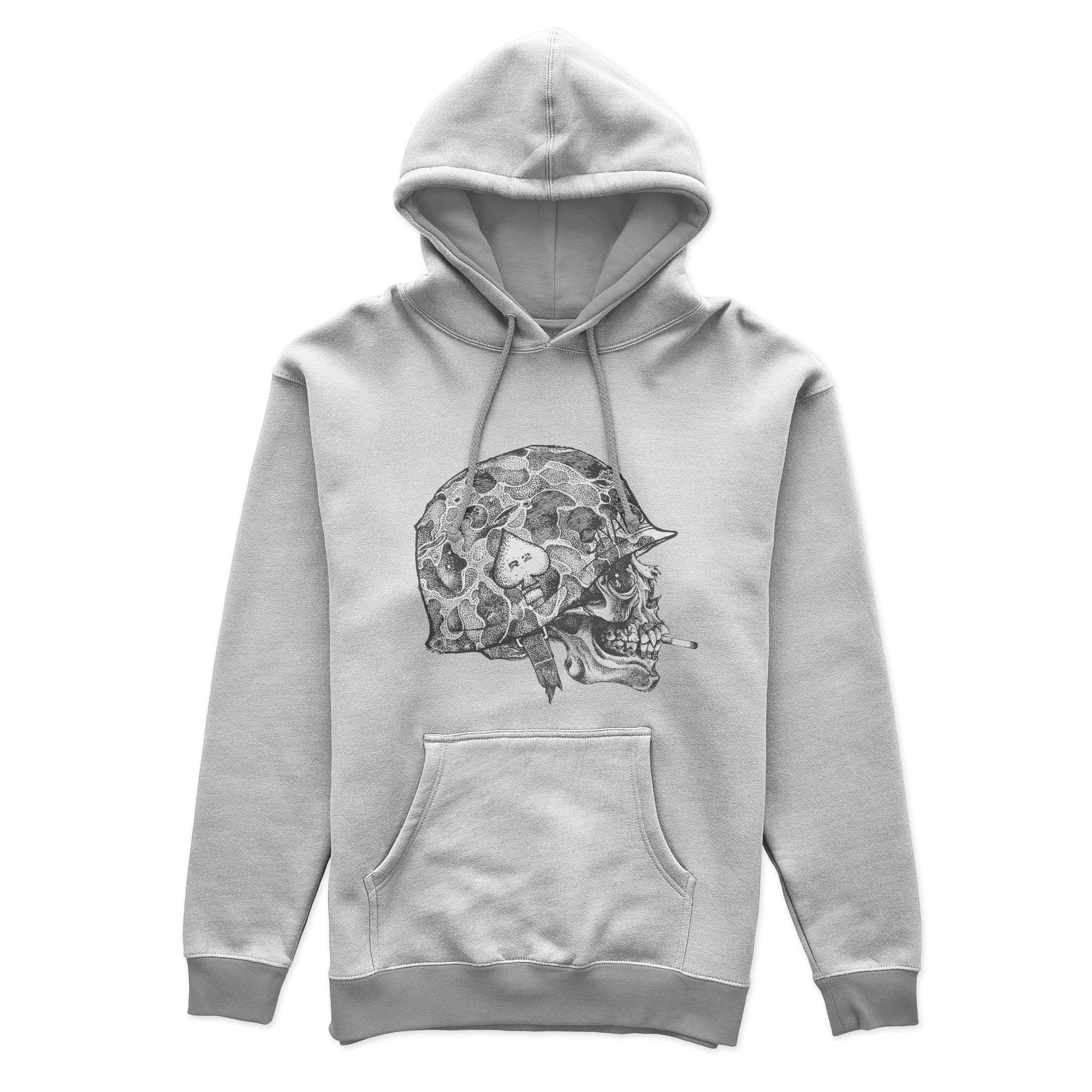 Moletom canguru Caveira R2