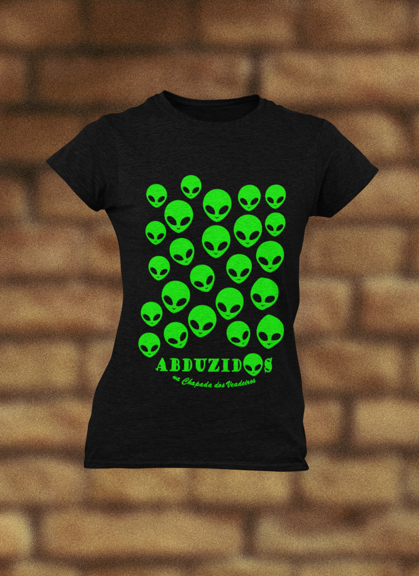 Babylook Preta Oficial Abduzidos