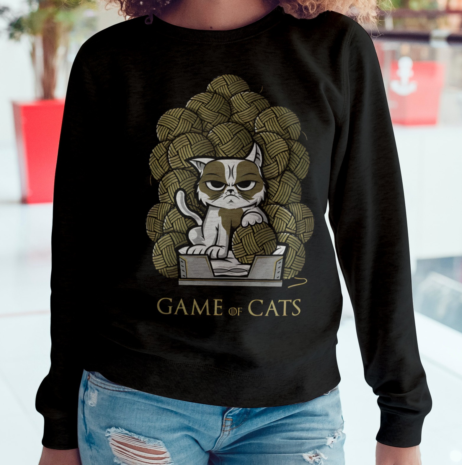 Blusão Unissex Game Of Cats