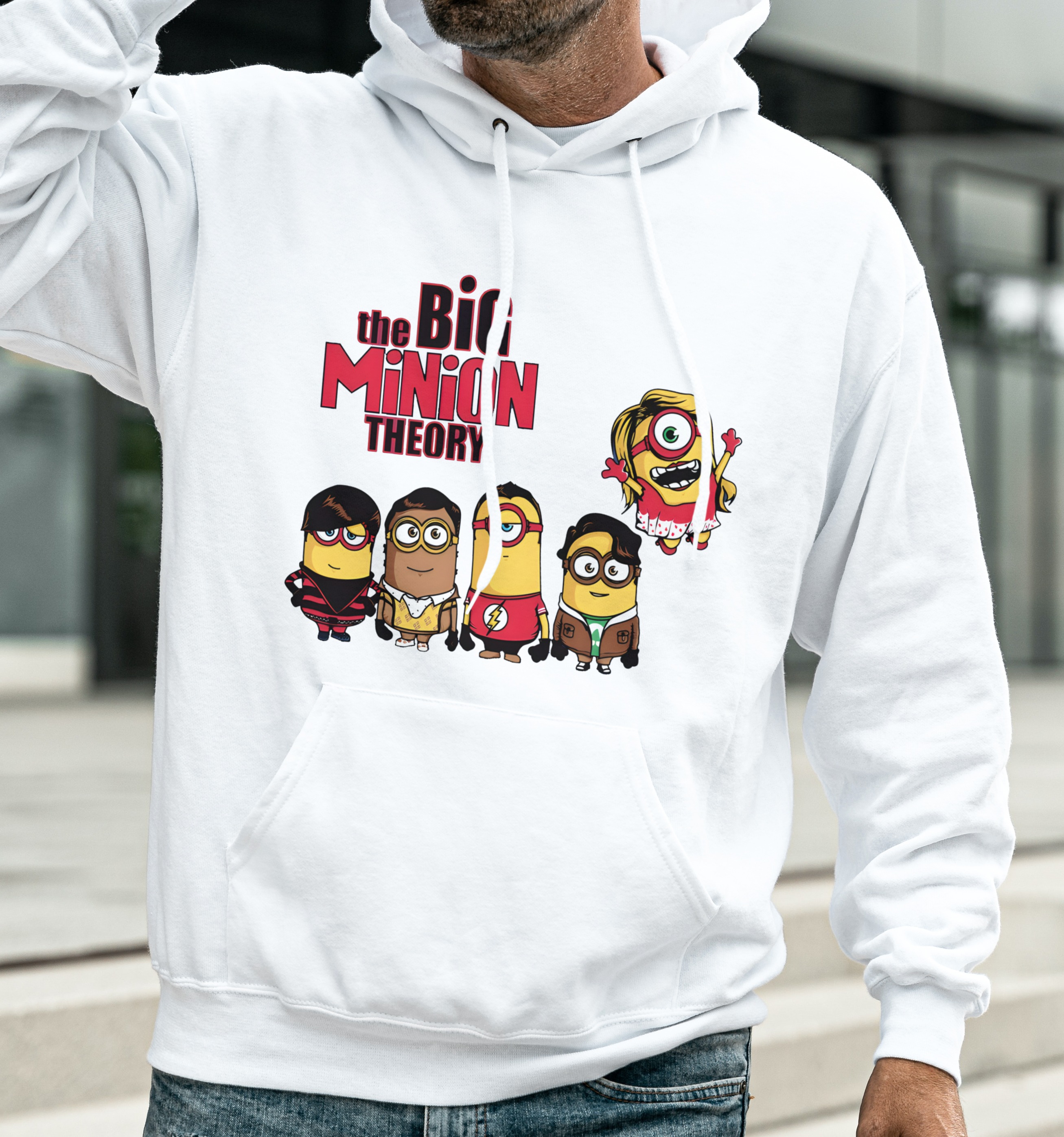 Minions - The Big Bang Theory - Moletom c/ Capuz