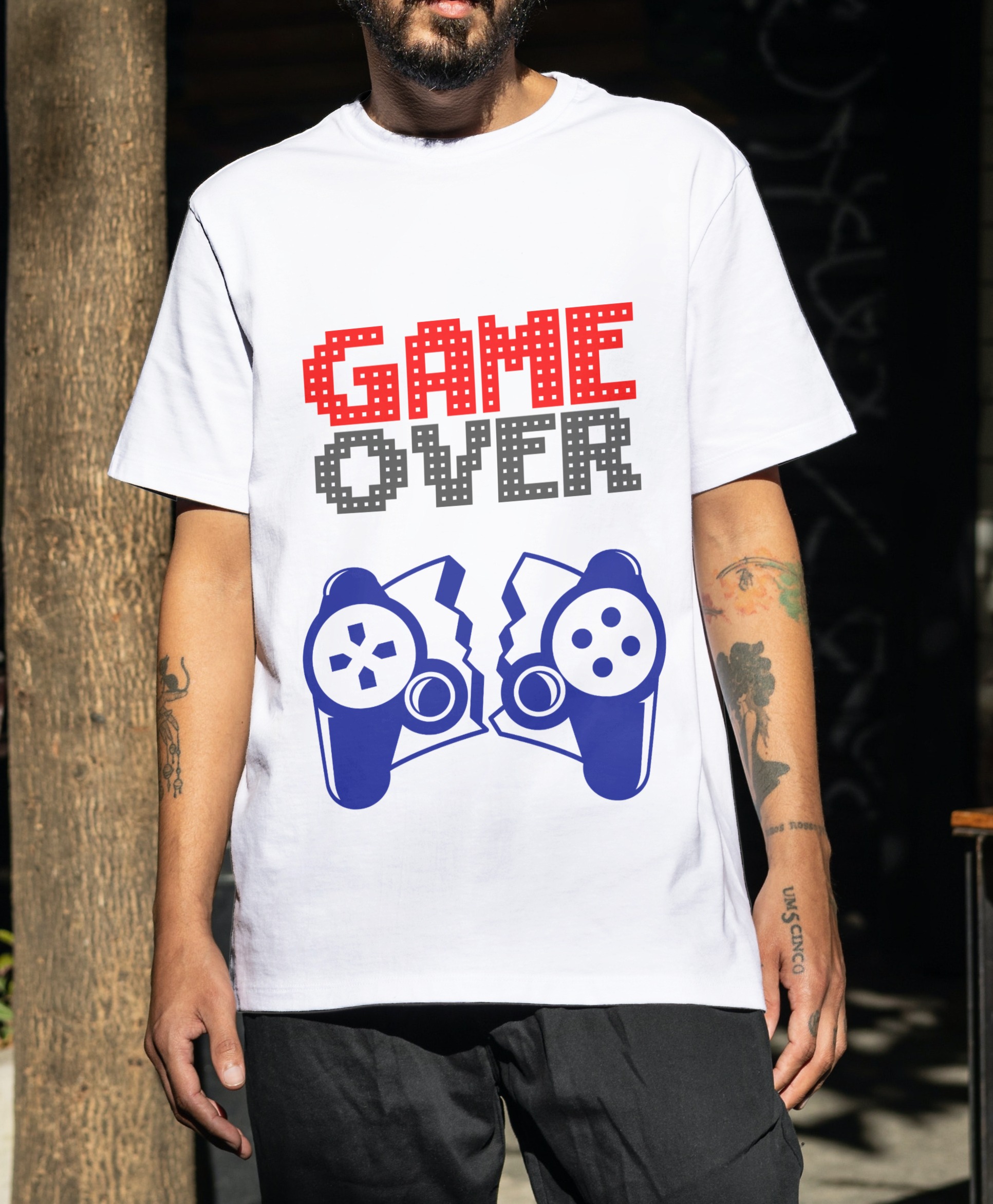 Camiseta Unissex - Game Over