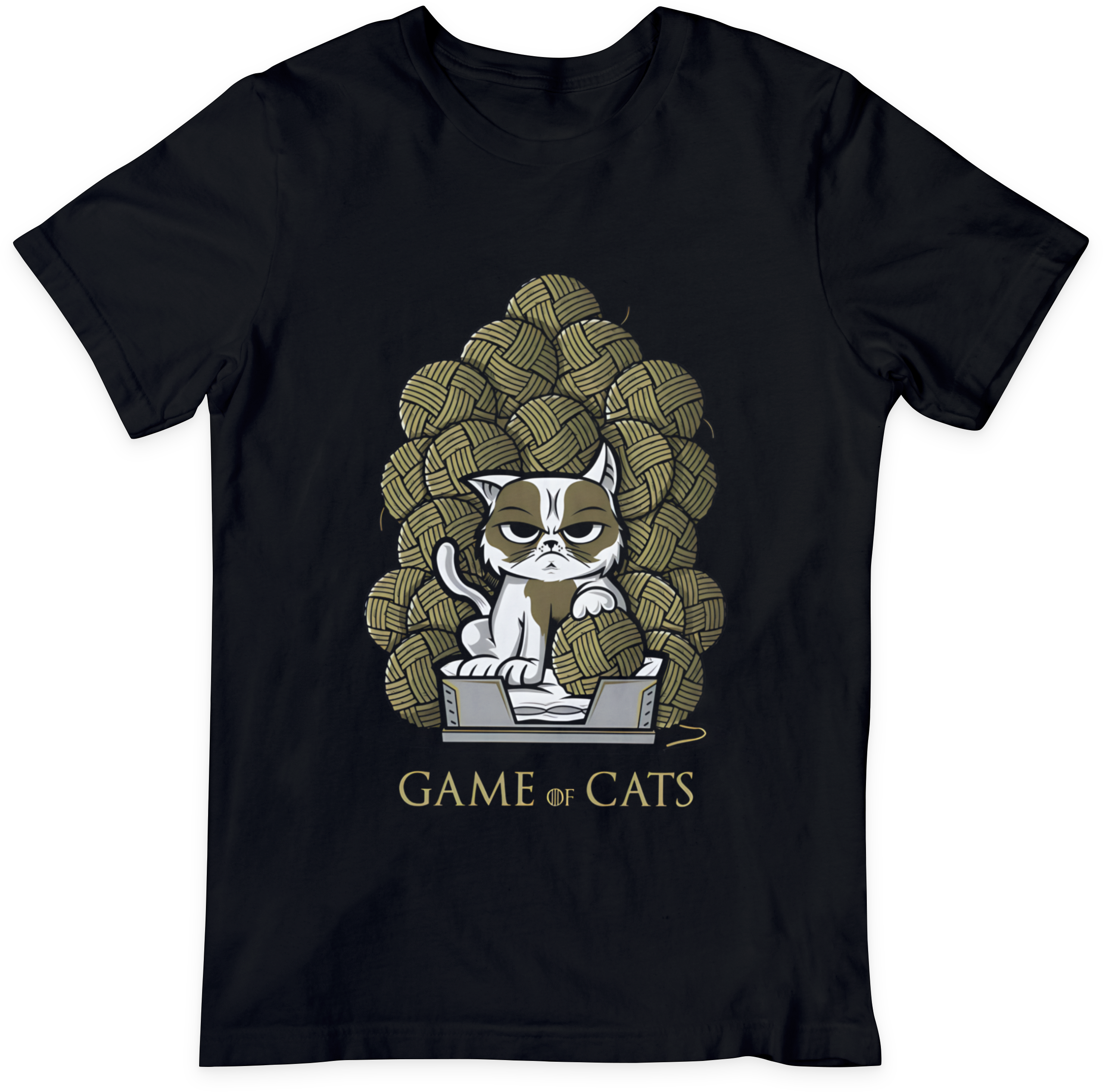Camiseta Unissex Game Of Cats