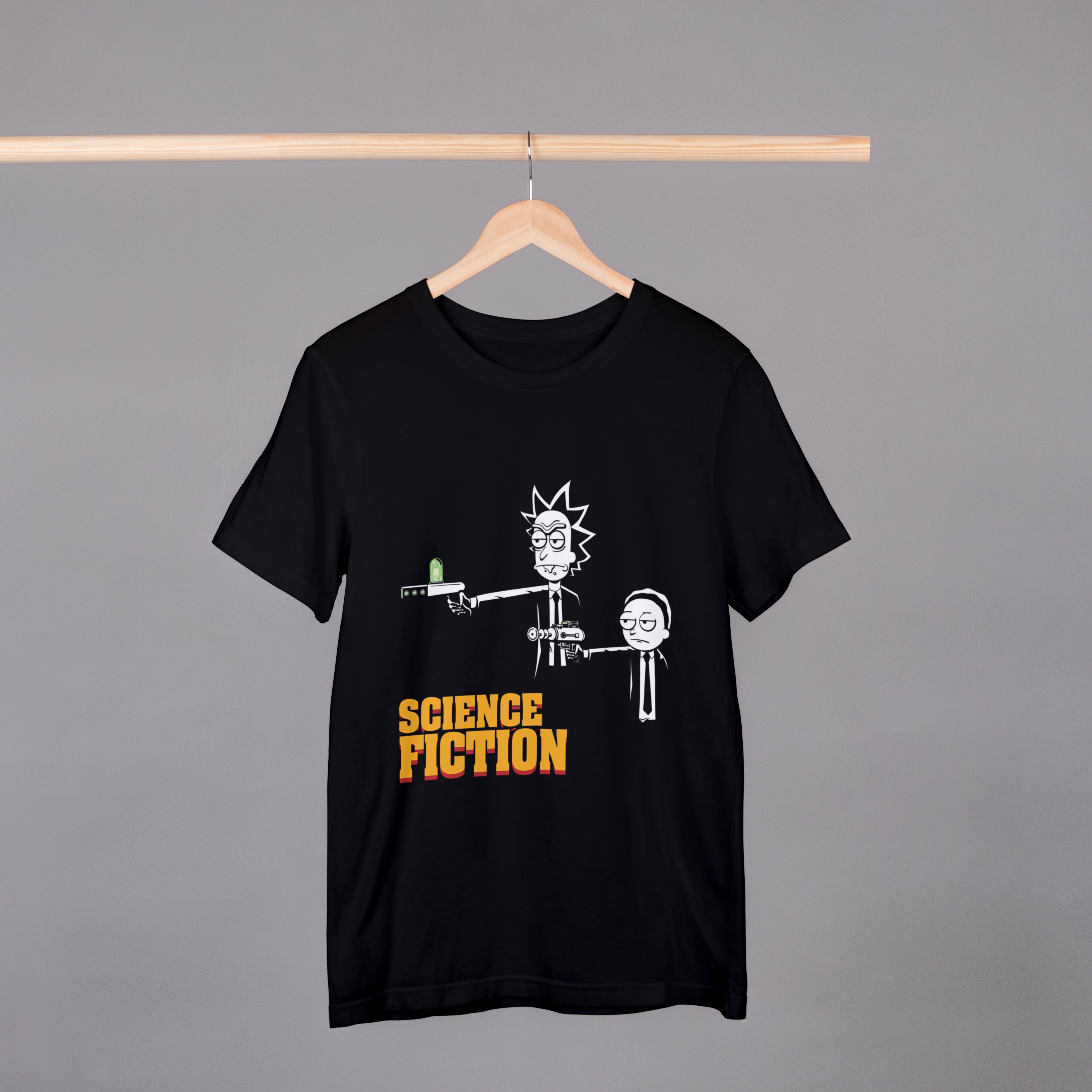 Camiseta Unissex Rick And Morty - Science Fiction