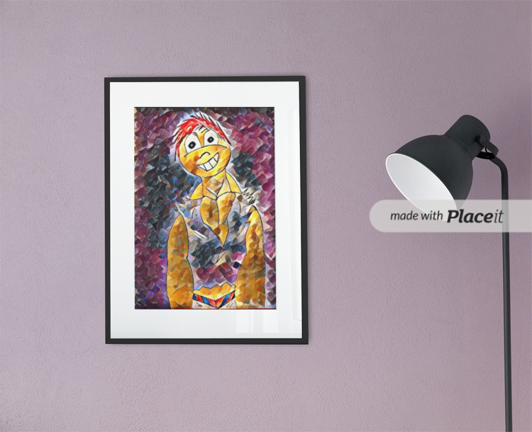 Arte abstrata 00001 por: Luciano Souz