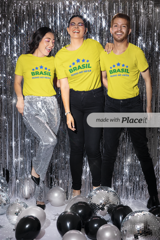 CAMISETA DO BRASIL - RUMO AO HEXA