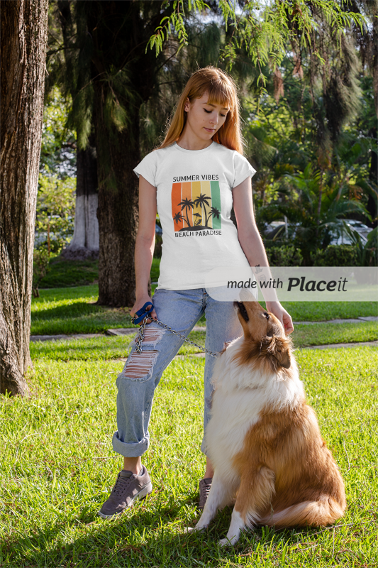 CAMISETA - SUMMER VIBES BEACH PARADISE