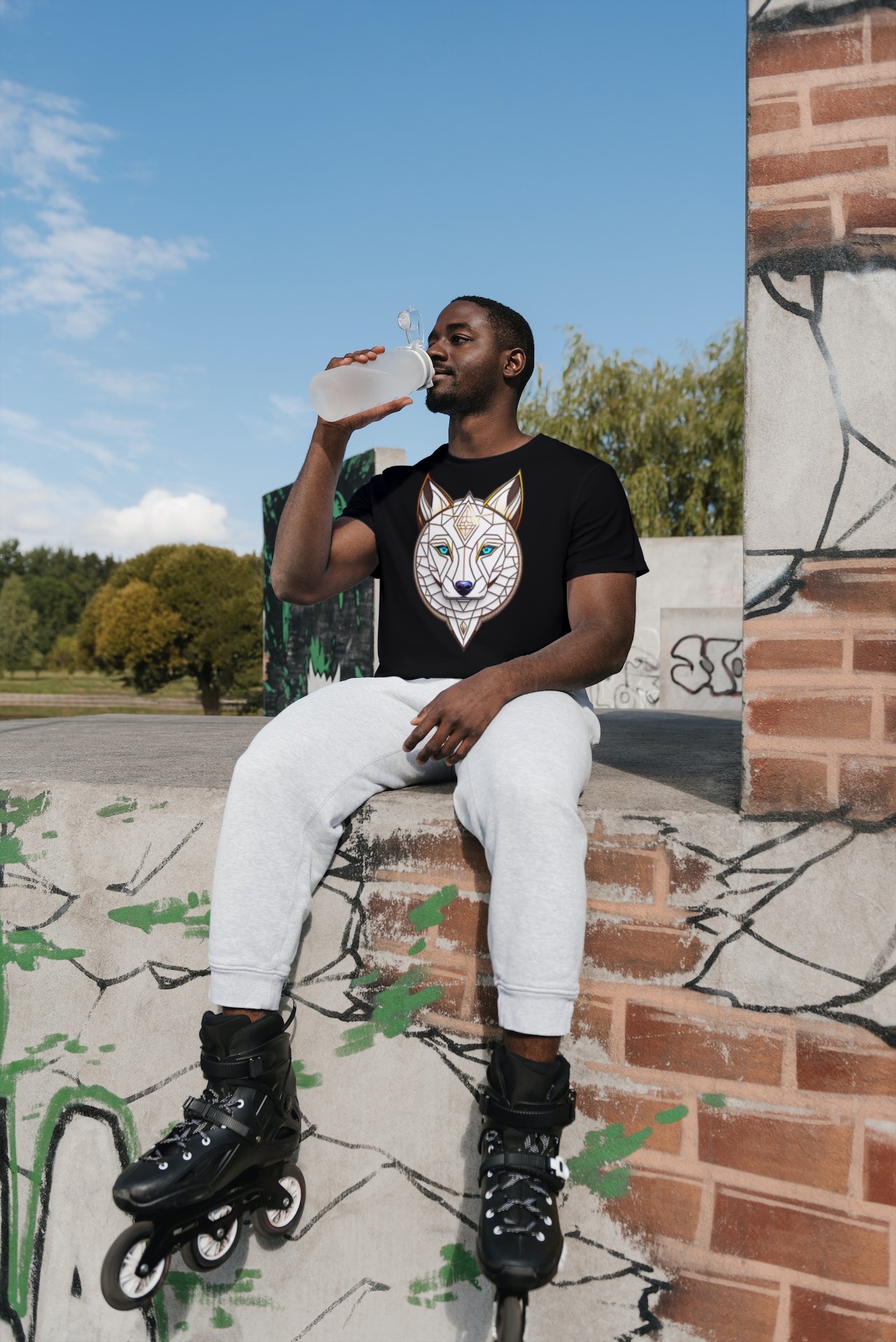 CAMISETA T-SHIRT QUALITY - Pitbull Mandala