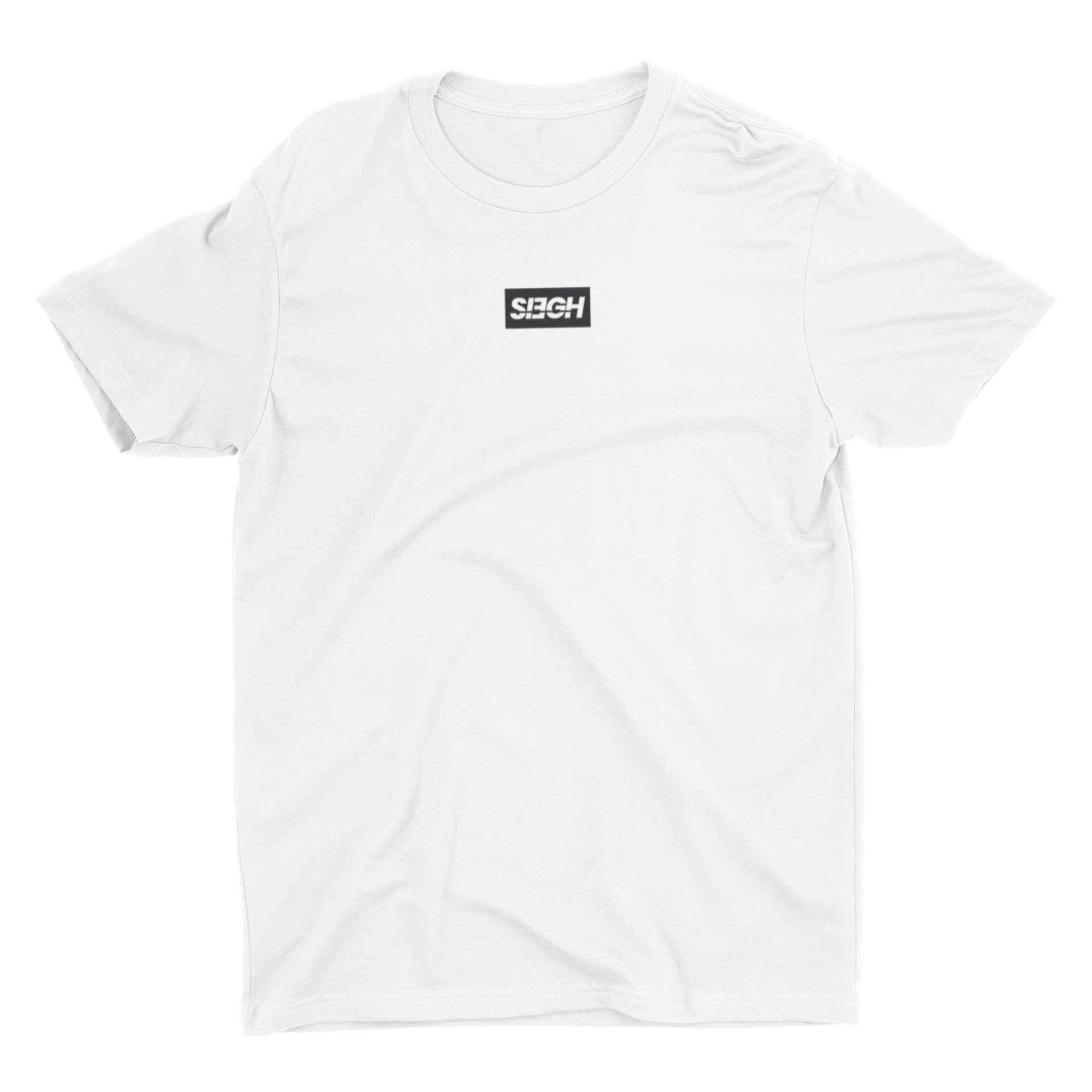 PLUS SIZE SIEGH TAG LOGO WHITE