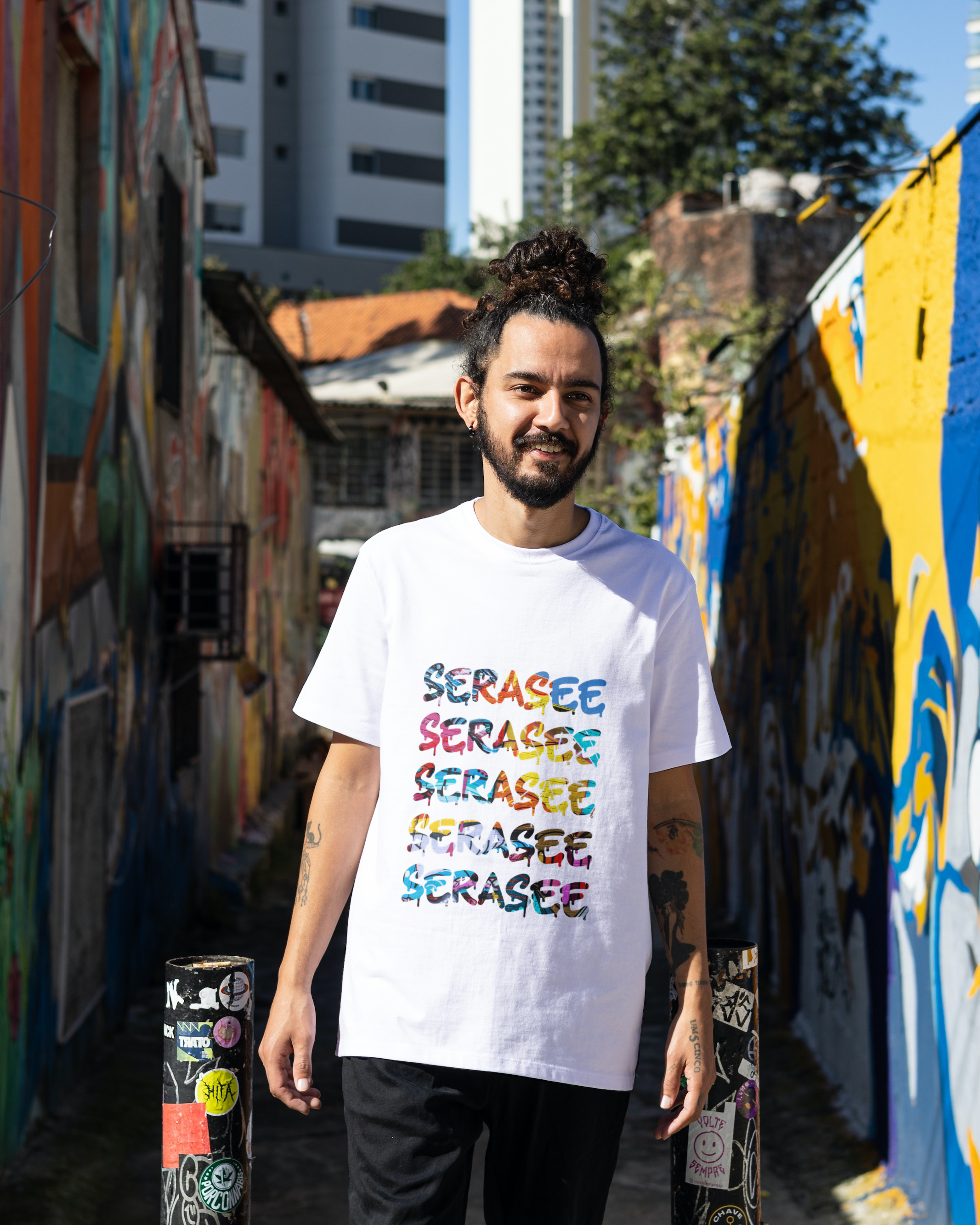 Camiseta Graffiti - Color - Seráseé