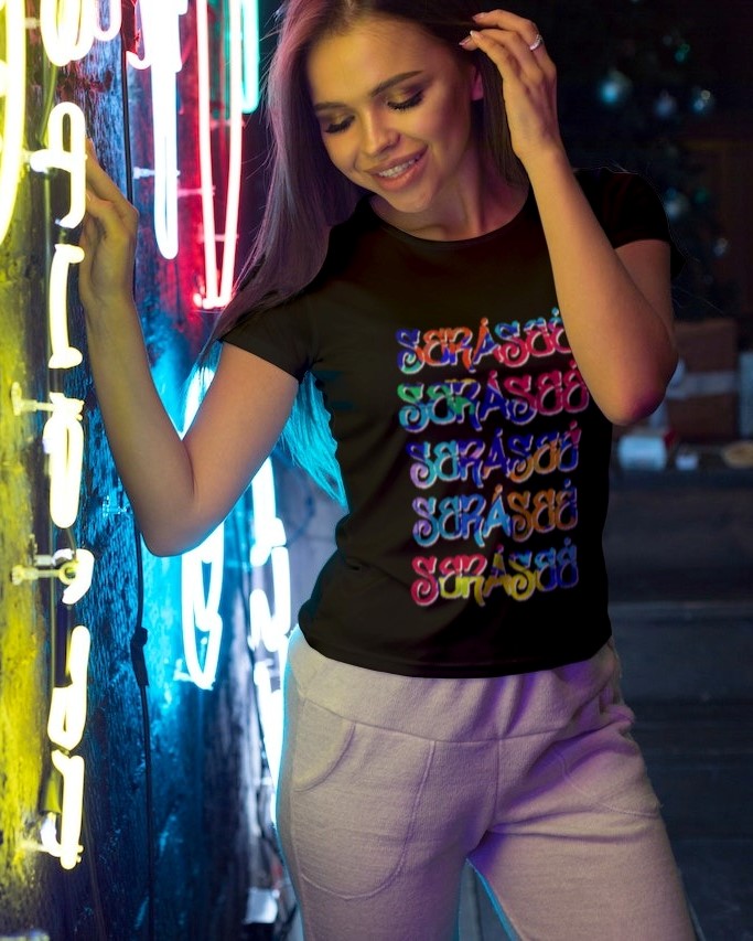 Baby Long Graffiti - Preta - Seráseé