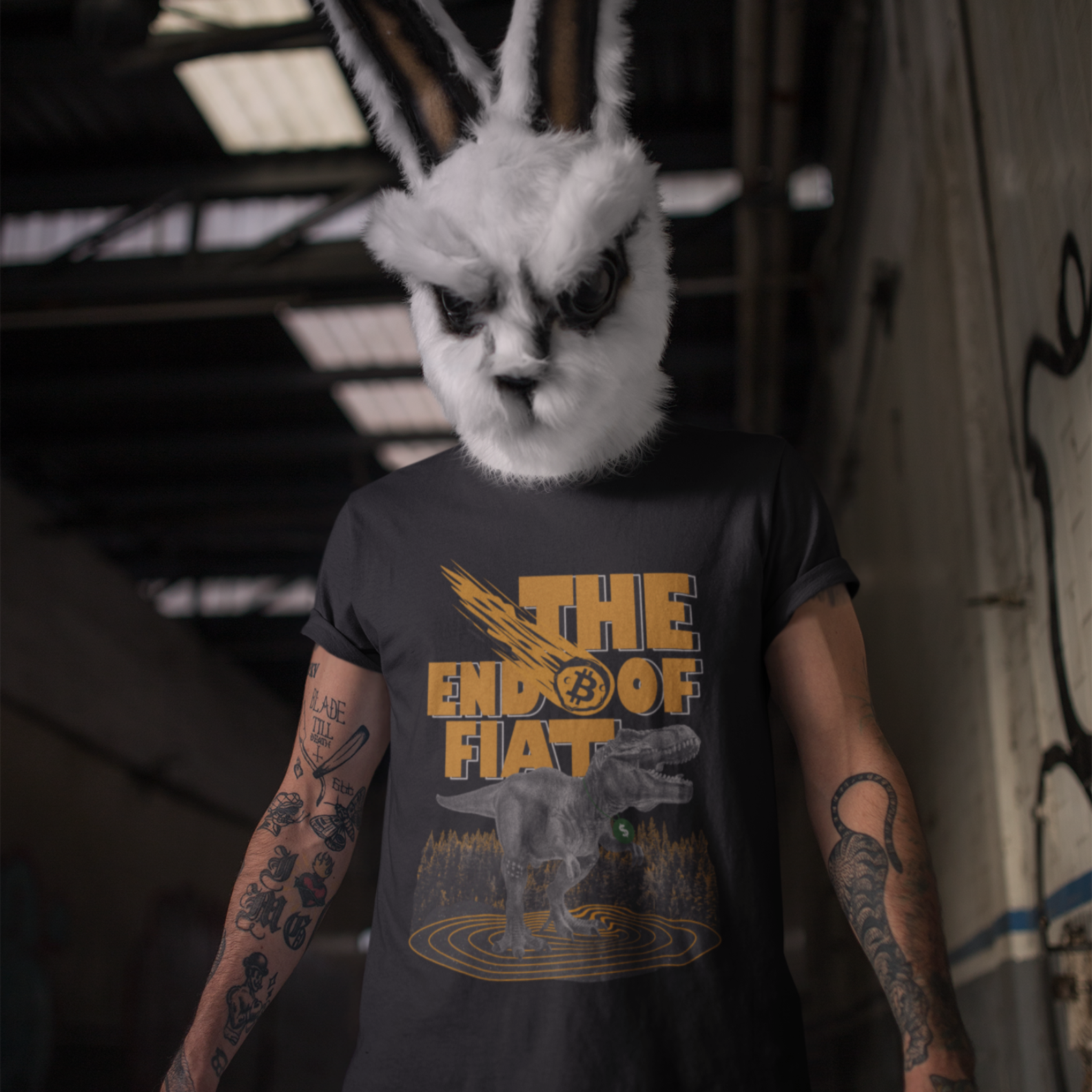 CAMISETA THE END OF FIAT PRETA