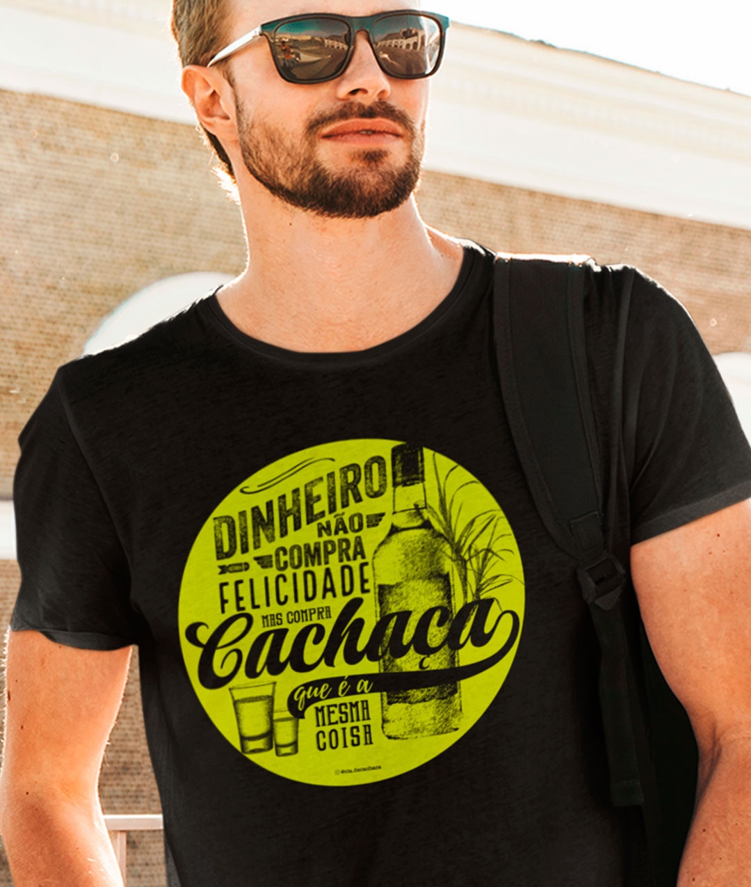Dinheiro Compra Cachaça - Tag - masc