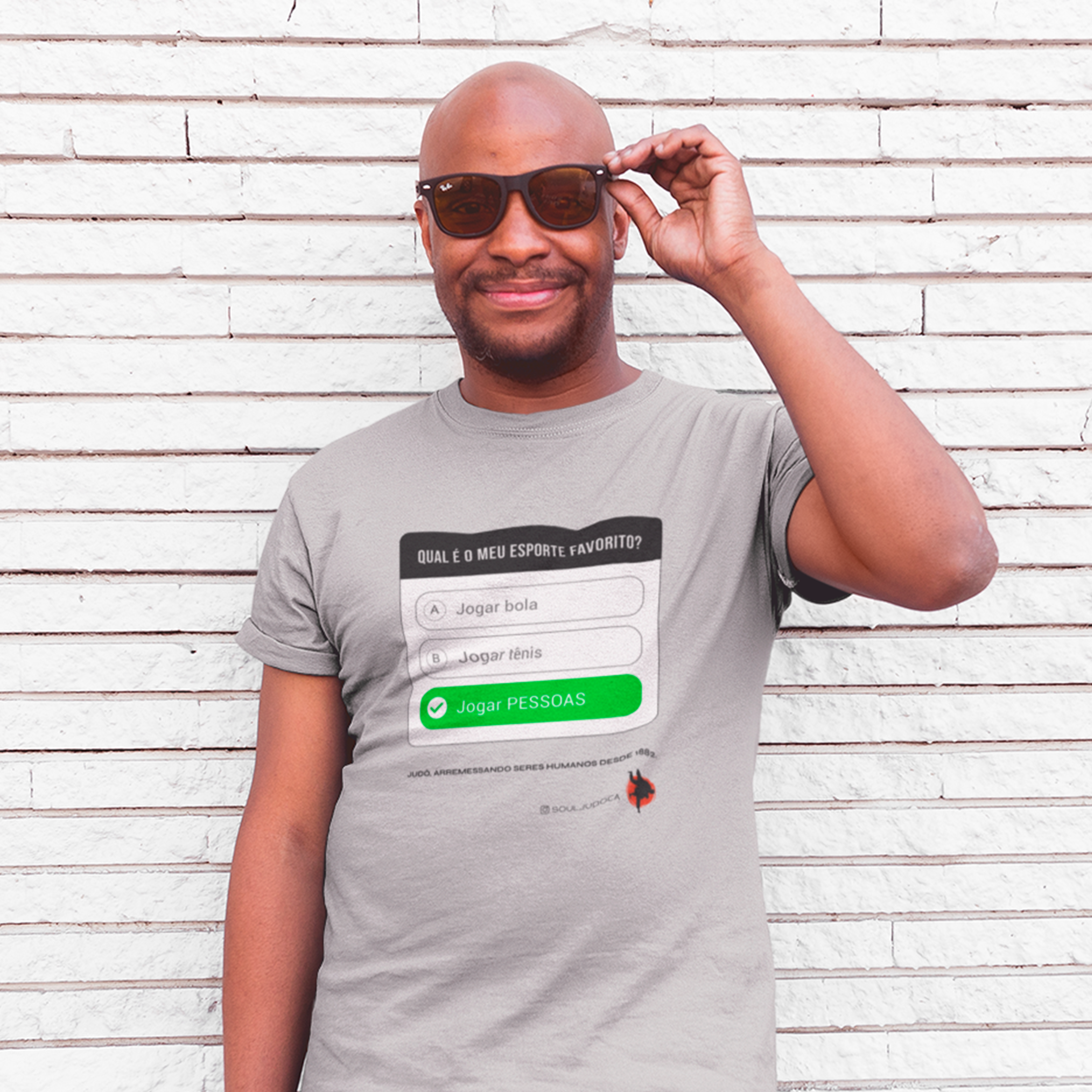 Camiseta Esporte Favorito - Jogar Pessoas / light colors