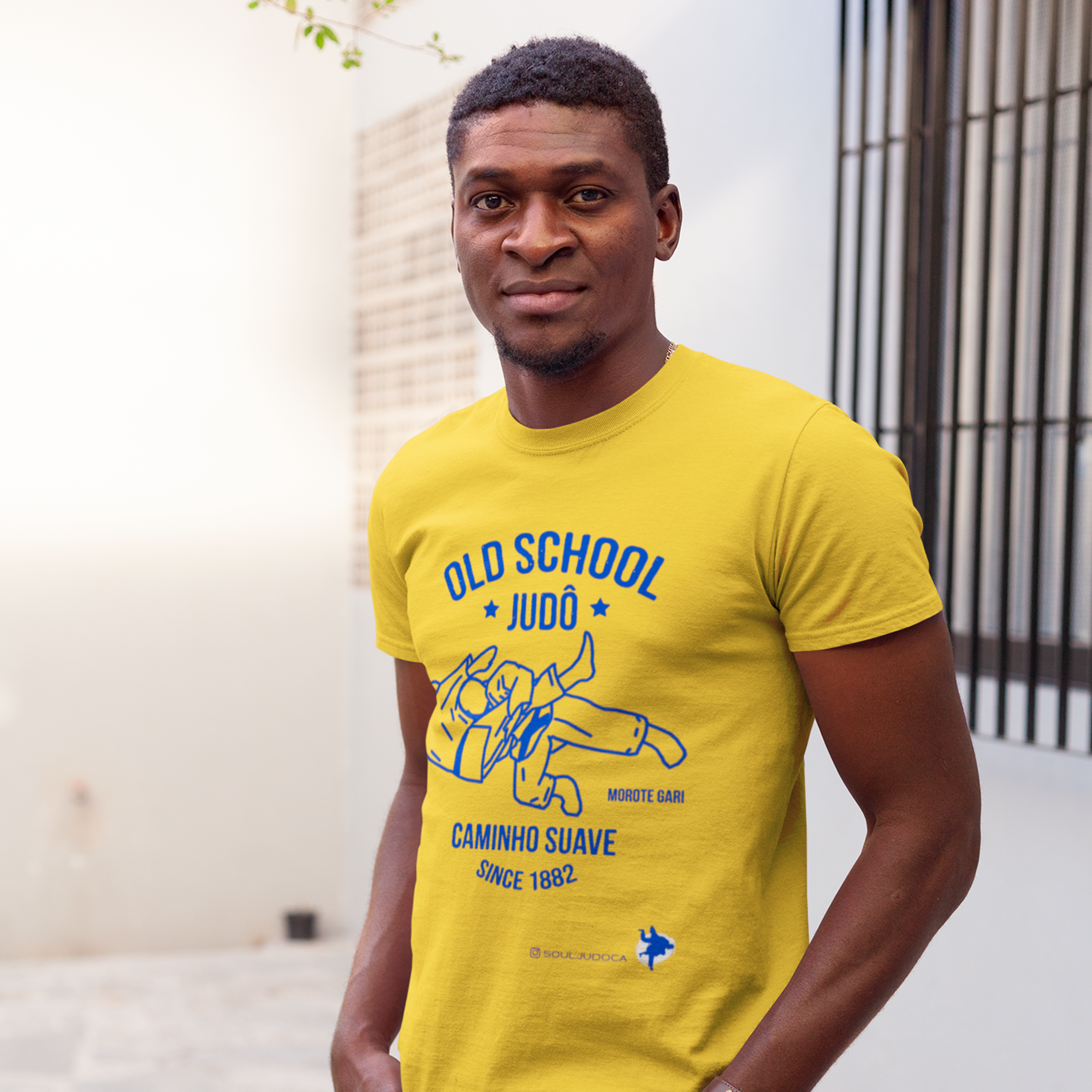 Camiseta Old School - Caminho Suave / blue