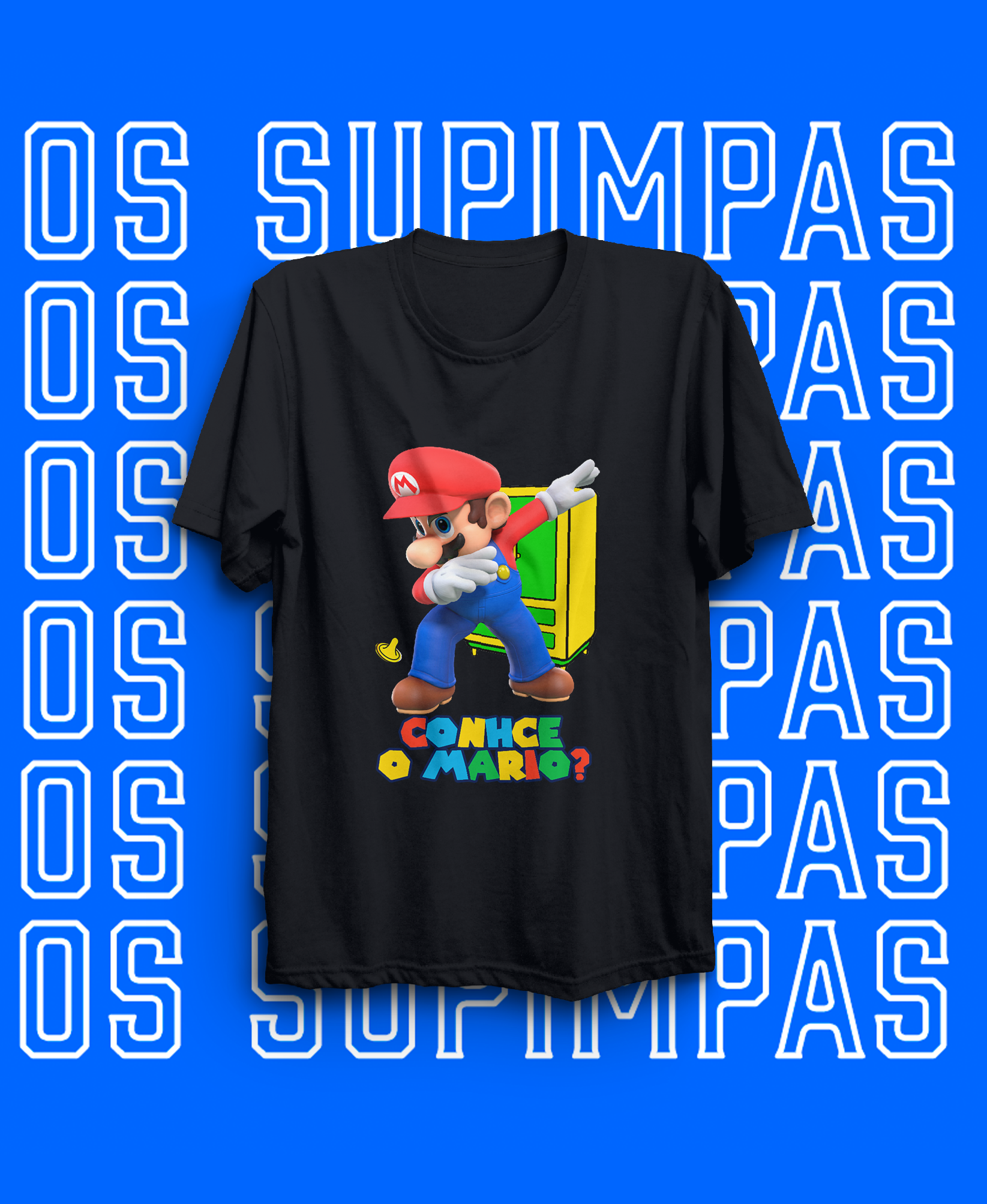 Camiseta - Conhece o Mário?