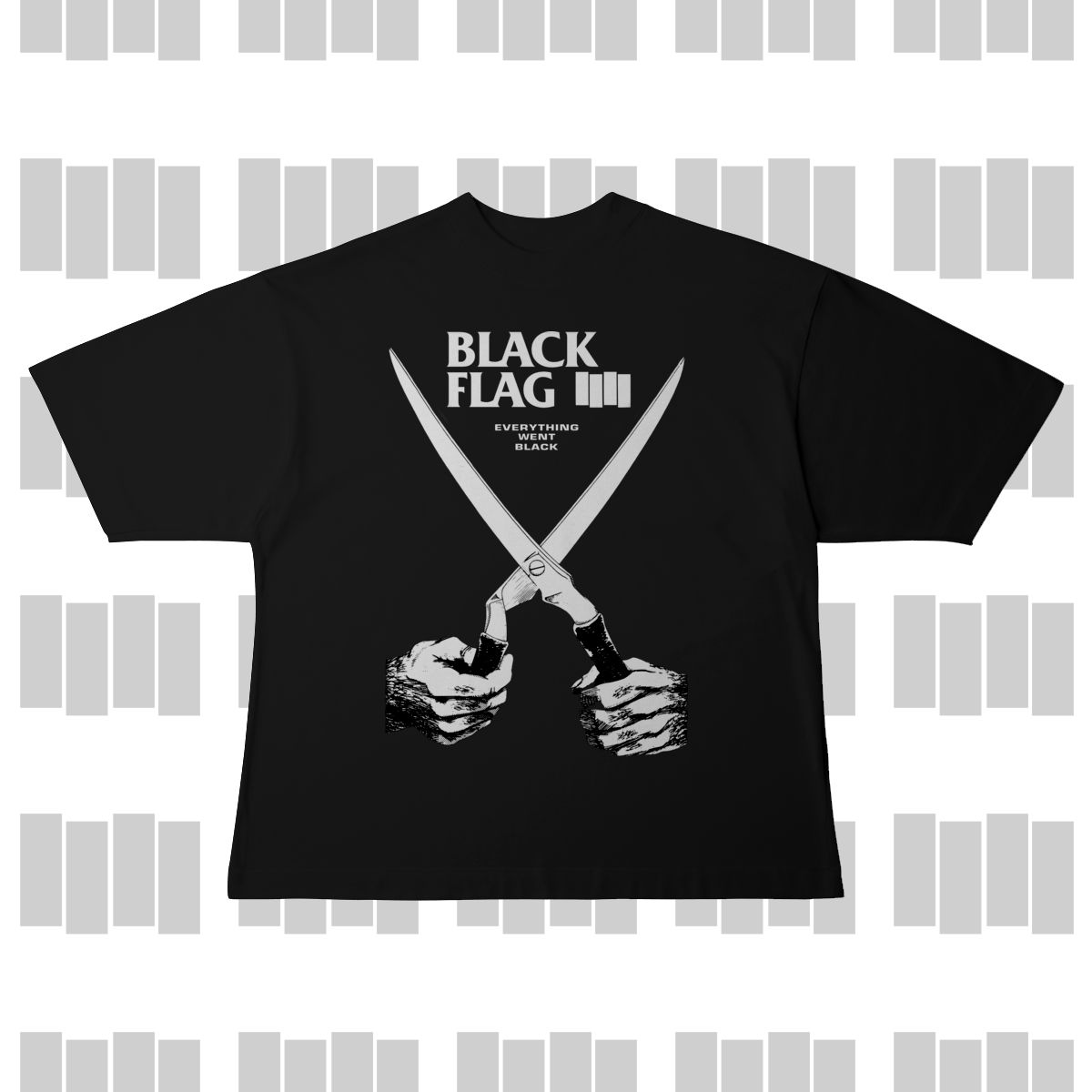 Black Flag - Everything Went Black [Oversized Preta]