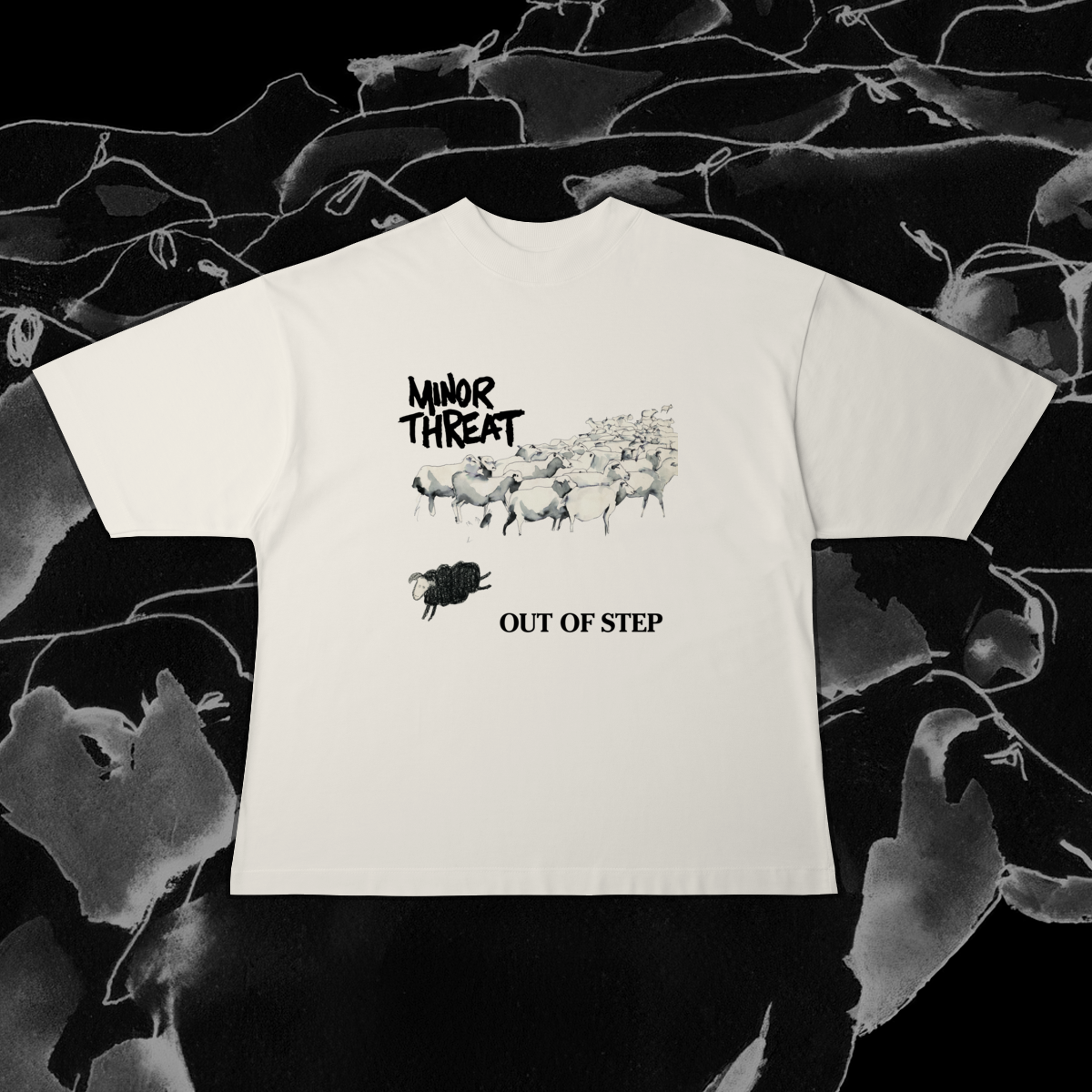 Minor Threat - Out Of Step [Oversized Off-White]