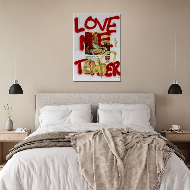 Poster Art A0 - Love Me Tender