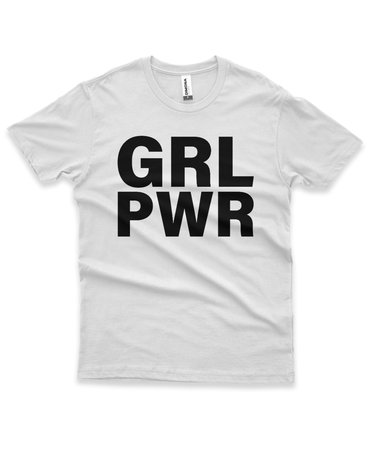Camiseta GRL PWR Branca