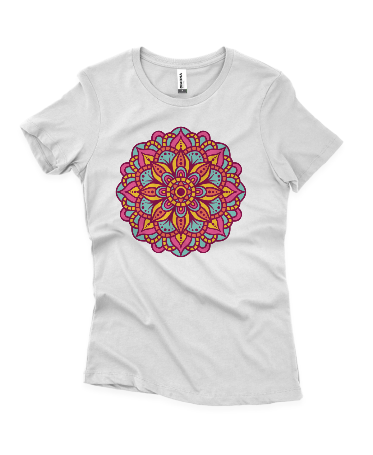 Camiseta Feminina Mandala 1