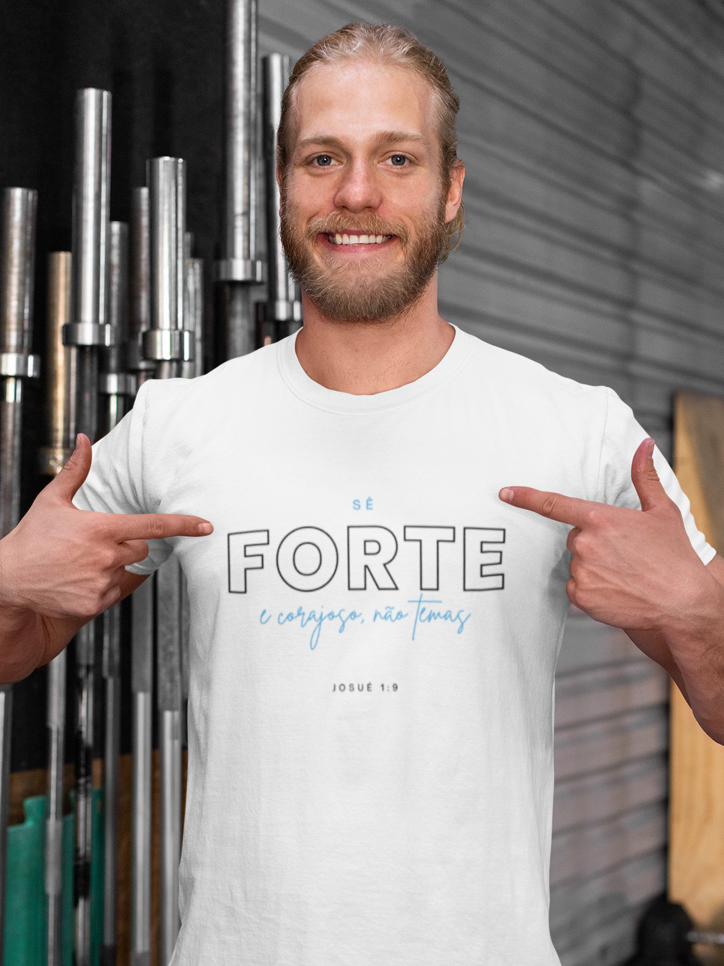 Camiseta Masculina Sê Forte 2