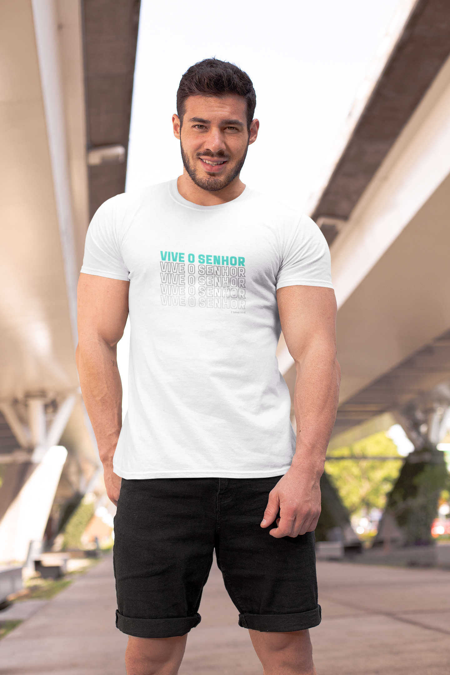 Camiseta Masculina Vive Sr 2