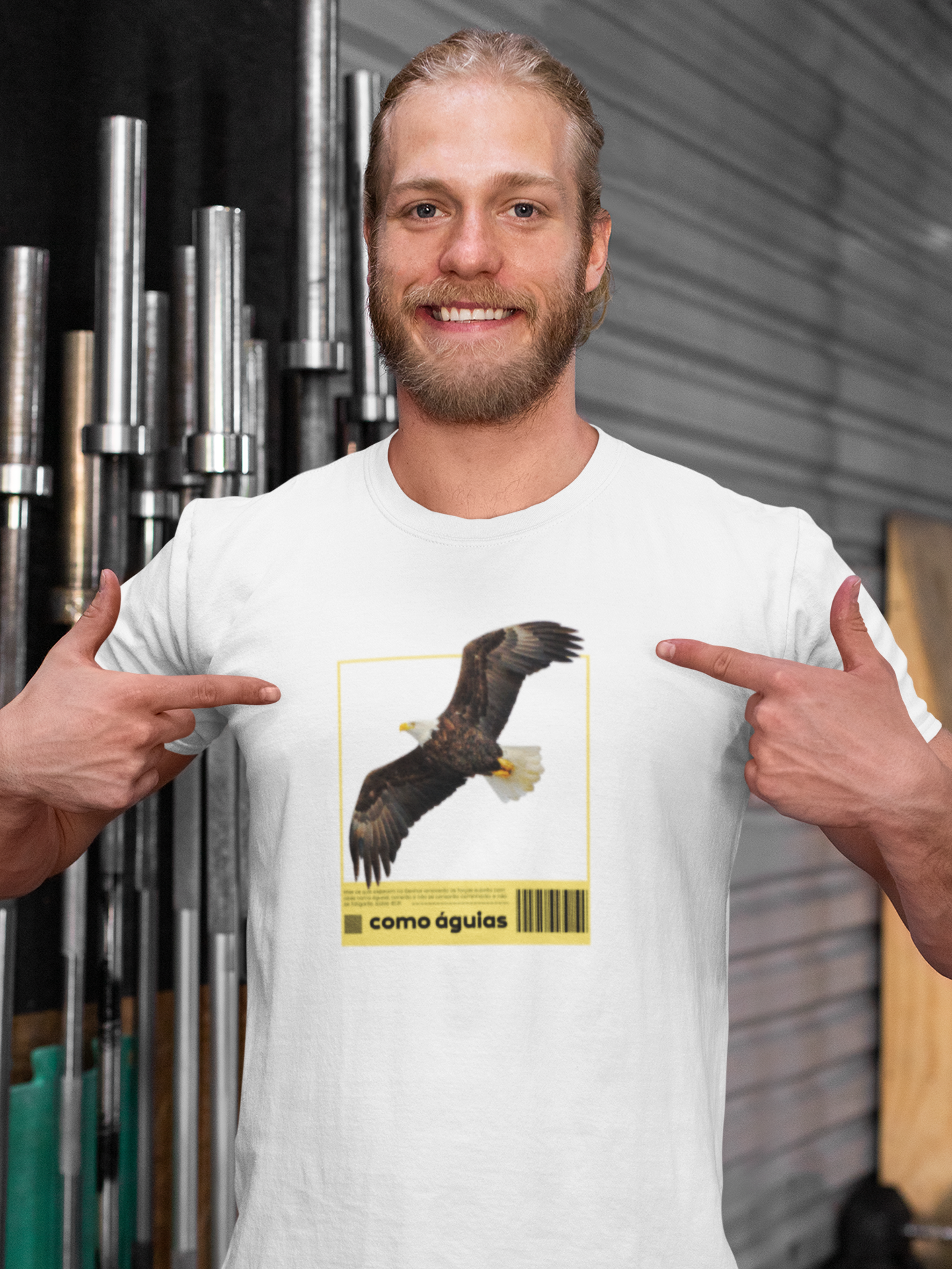Camiseta Masculina Águia 1