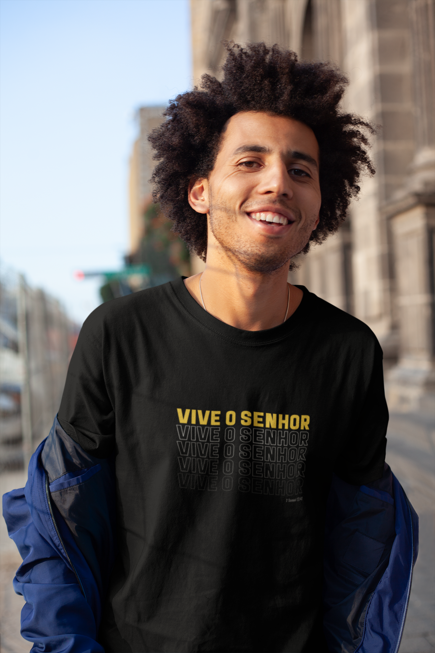 Camiseta Masculina Vive Sr 1