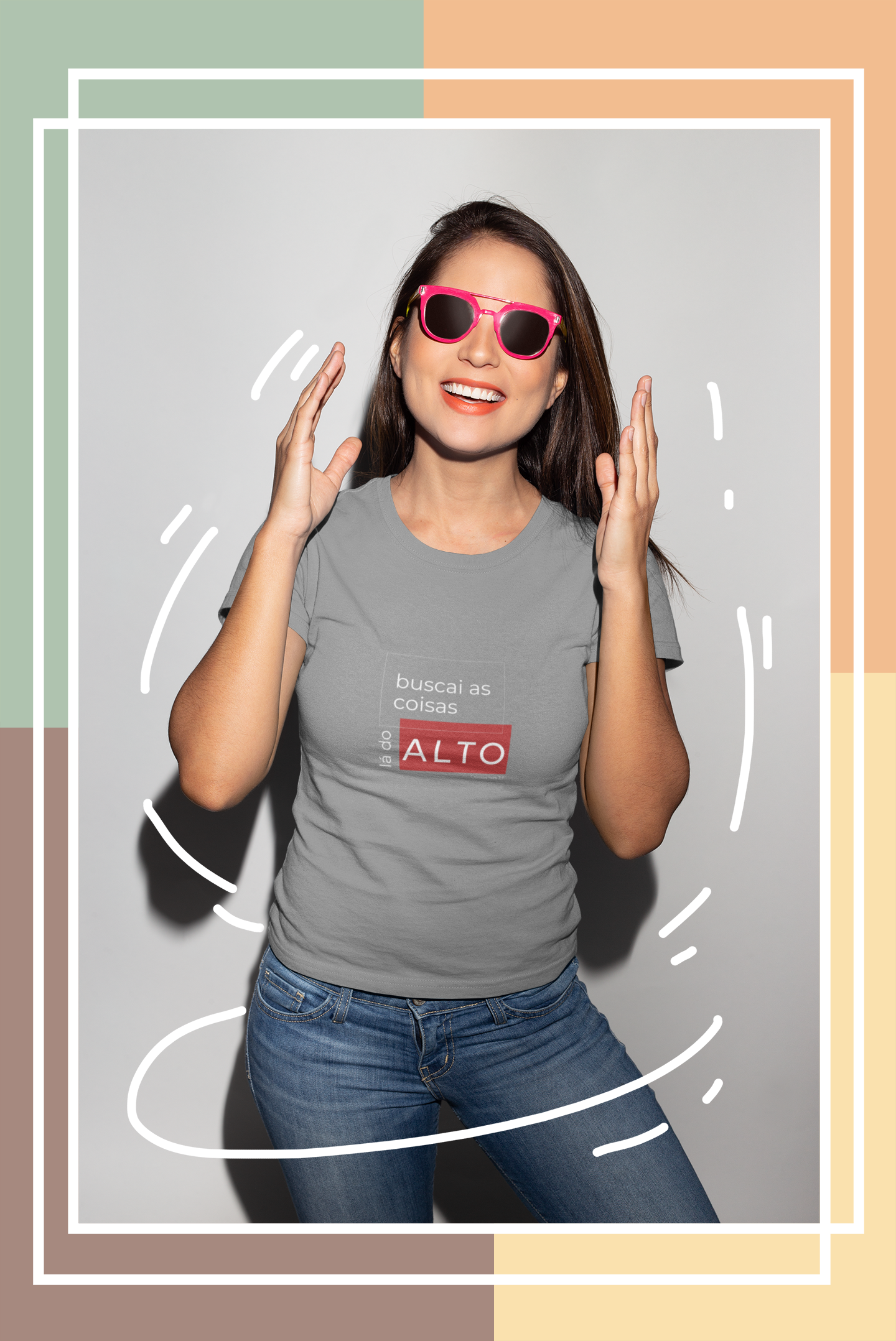 Camiseta Feminina Estonada Buscai 1