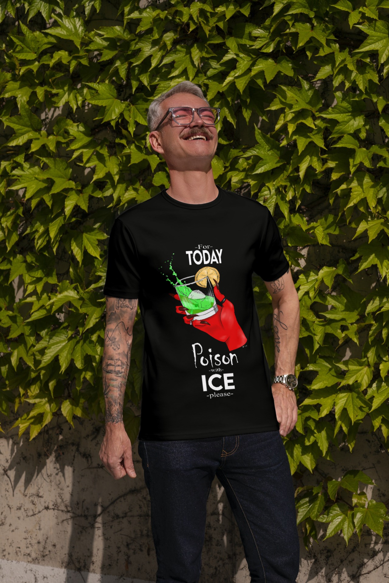 Nome do produto  T-shirt Poison with ice O2