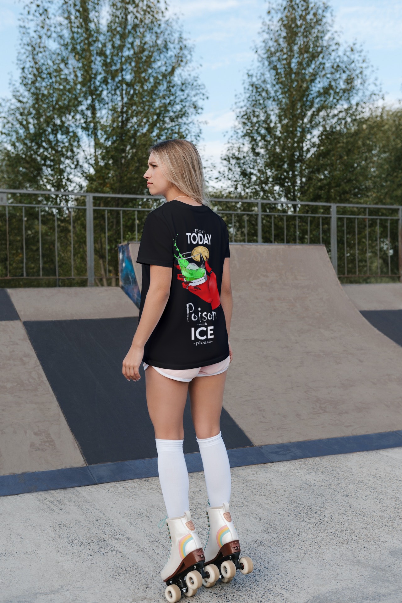 Nome do produto  T-shirt Poison with ice O1