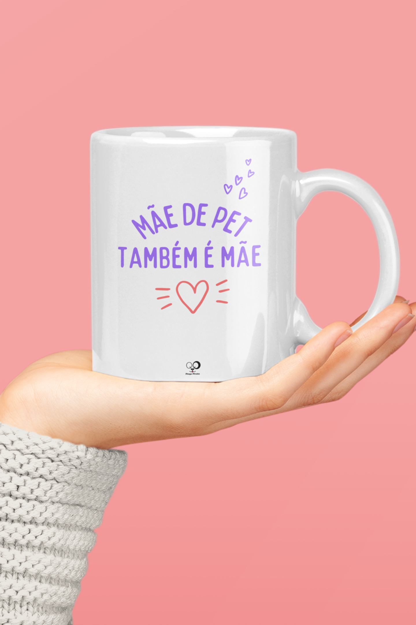 Caneca - Mãe de pet também é mãe
