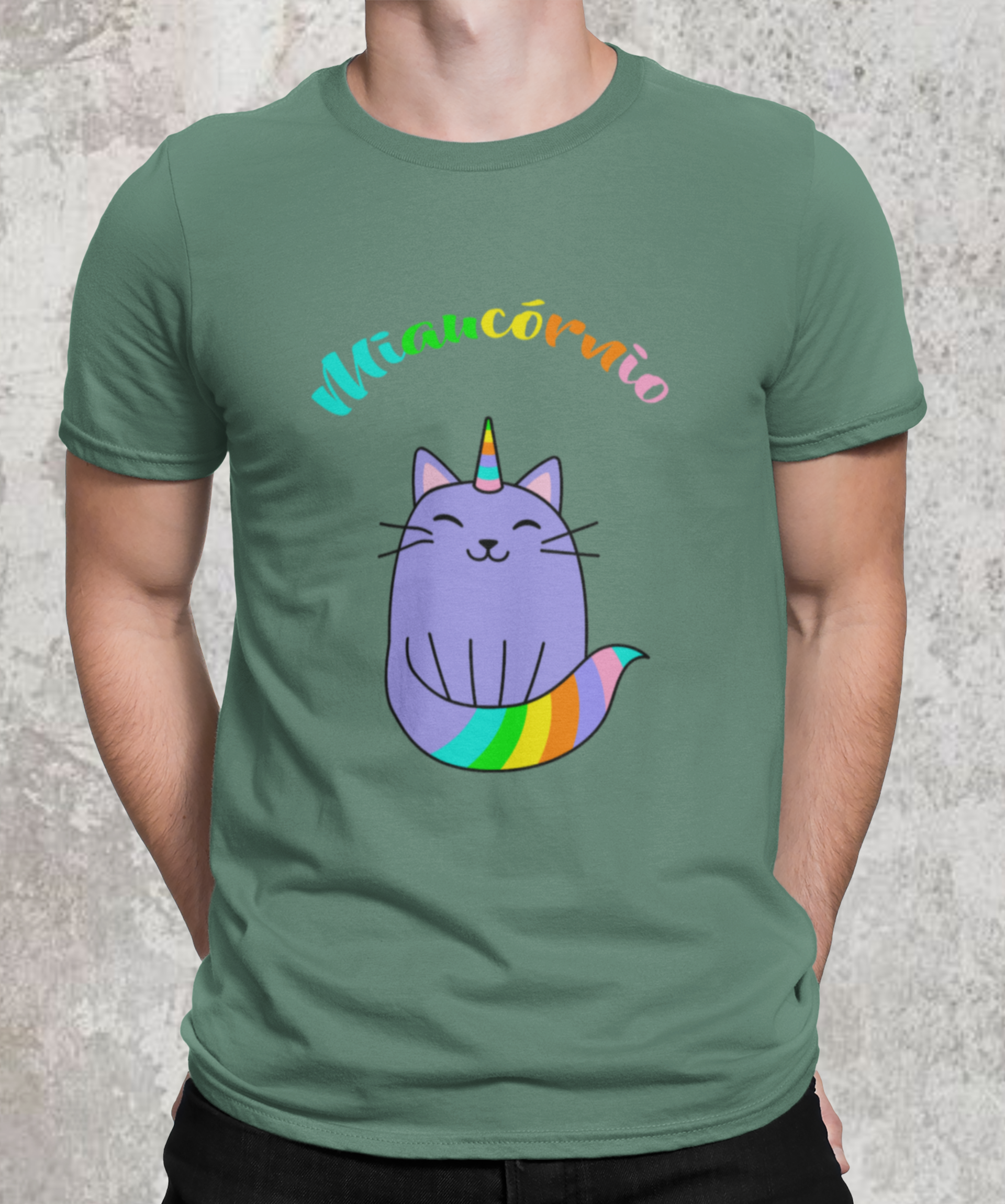 Camiseta estonada Miaucórnio
