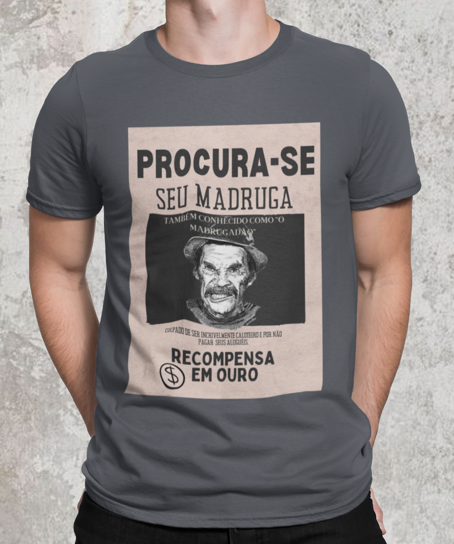Camiseta procura-se Madruga