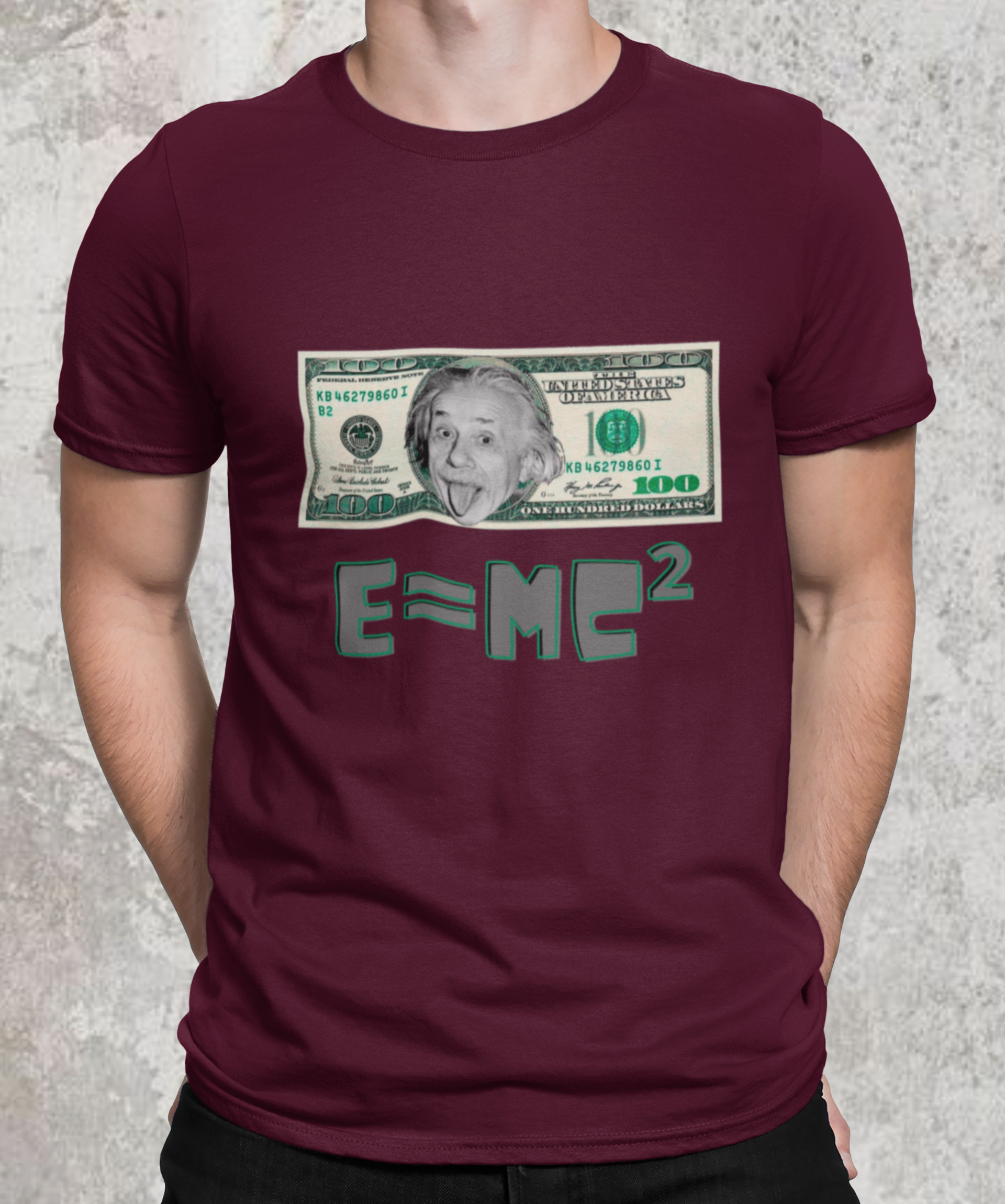 Camiseta dólar Albert Einstein 