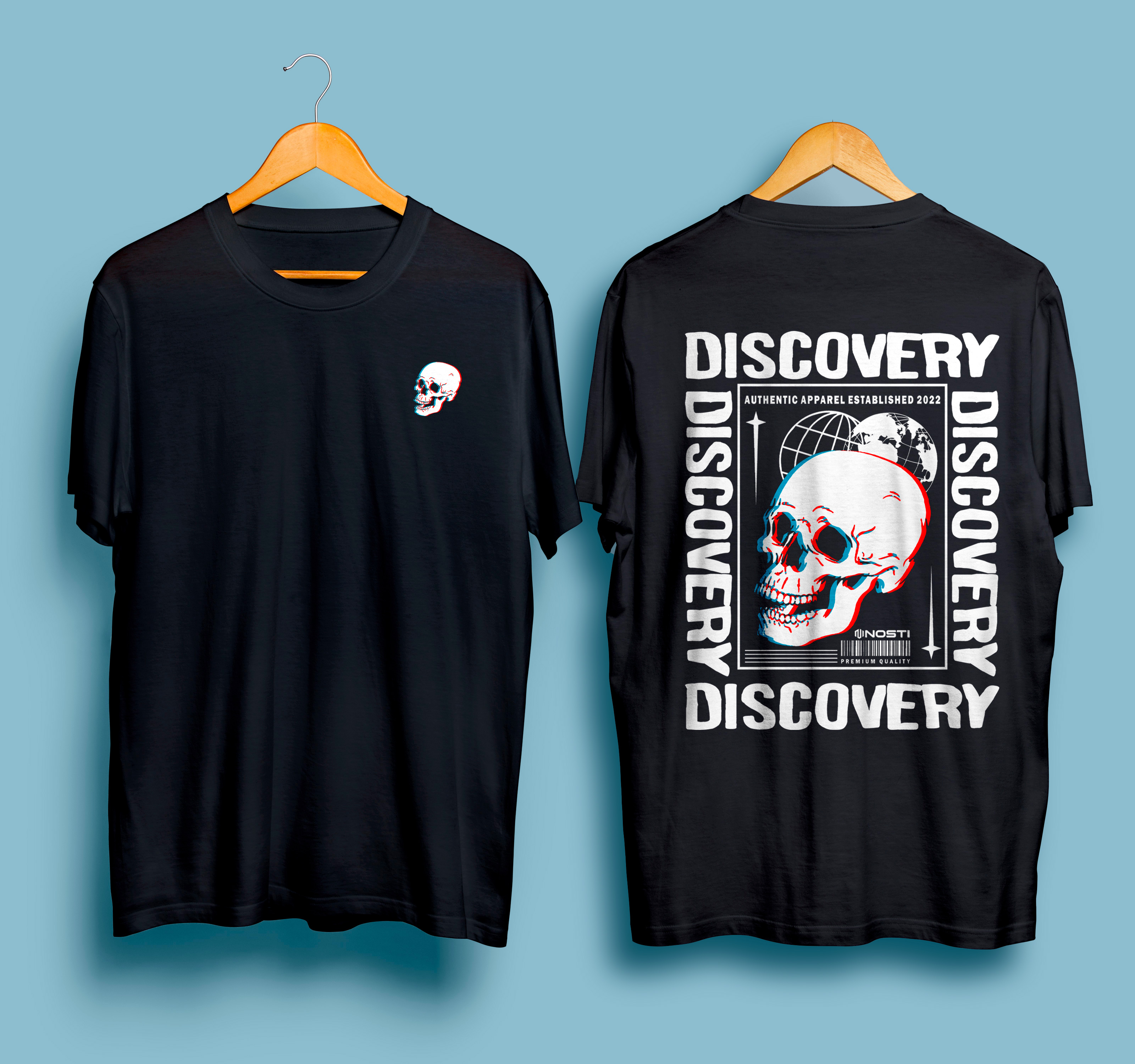 Camiseta DISCOVERY Preta