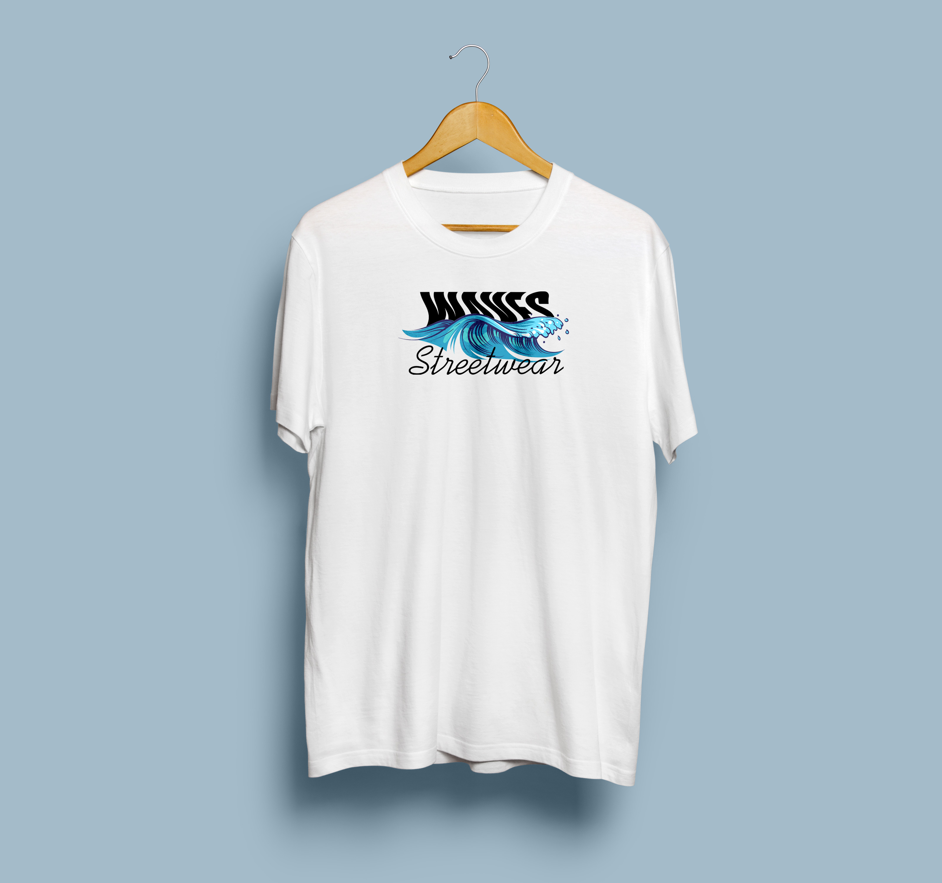 Camiseta WAVES Branca