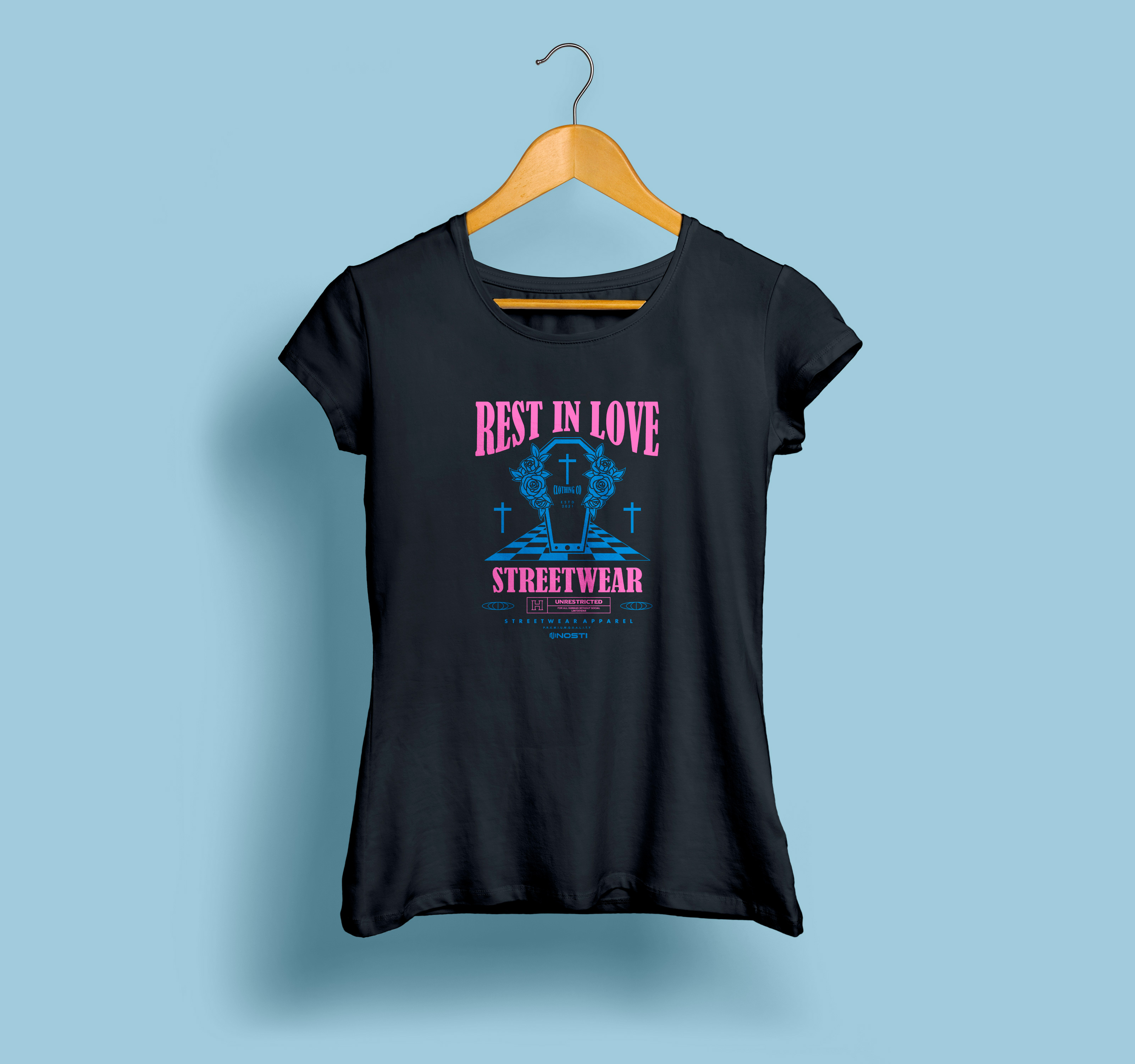 Baby Long REST IN LOVE Preta