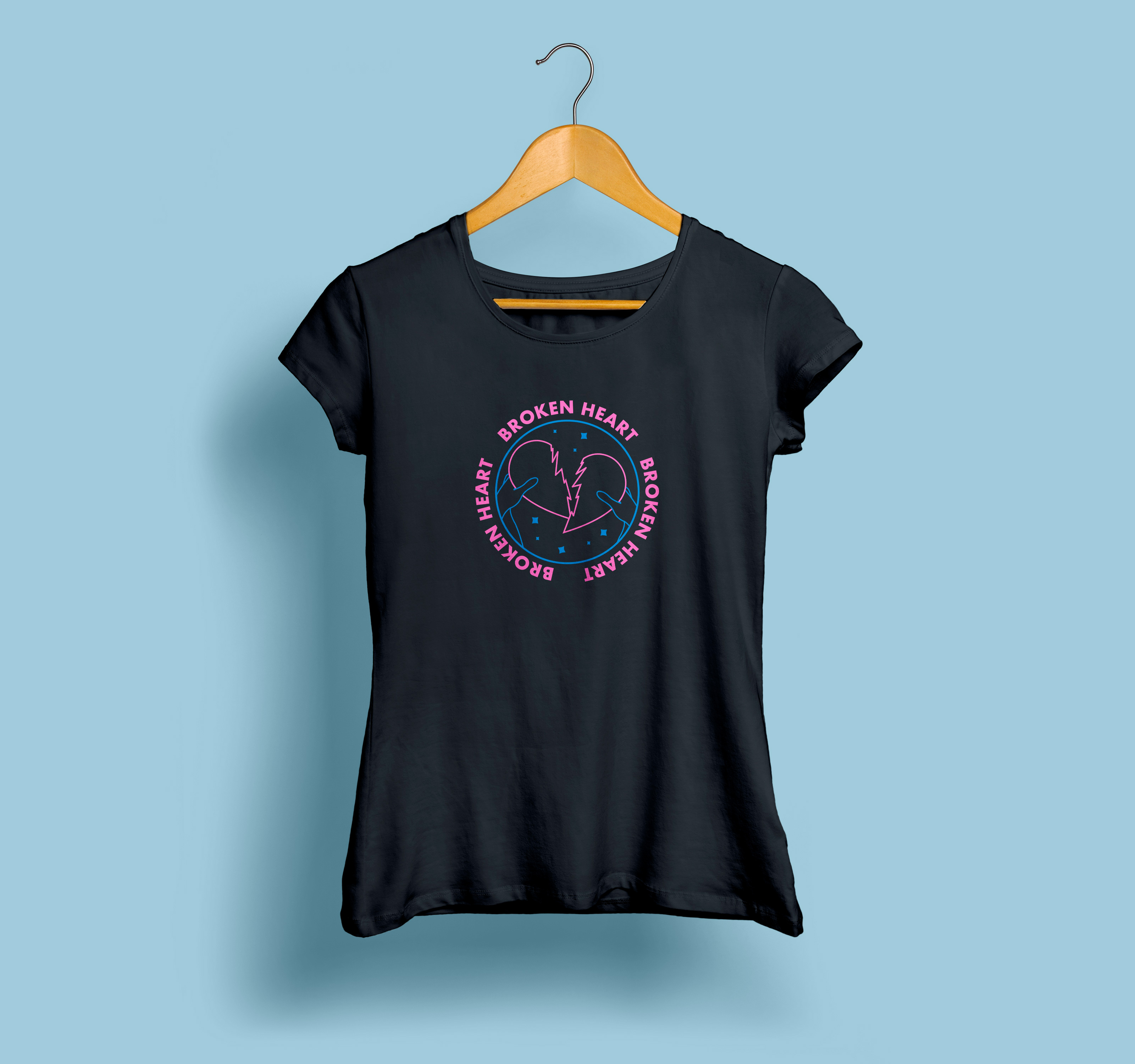 Baby Long BROKEN HEART Preta