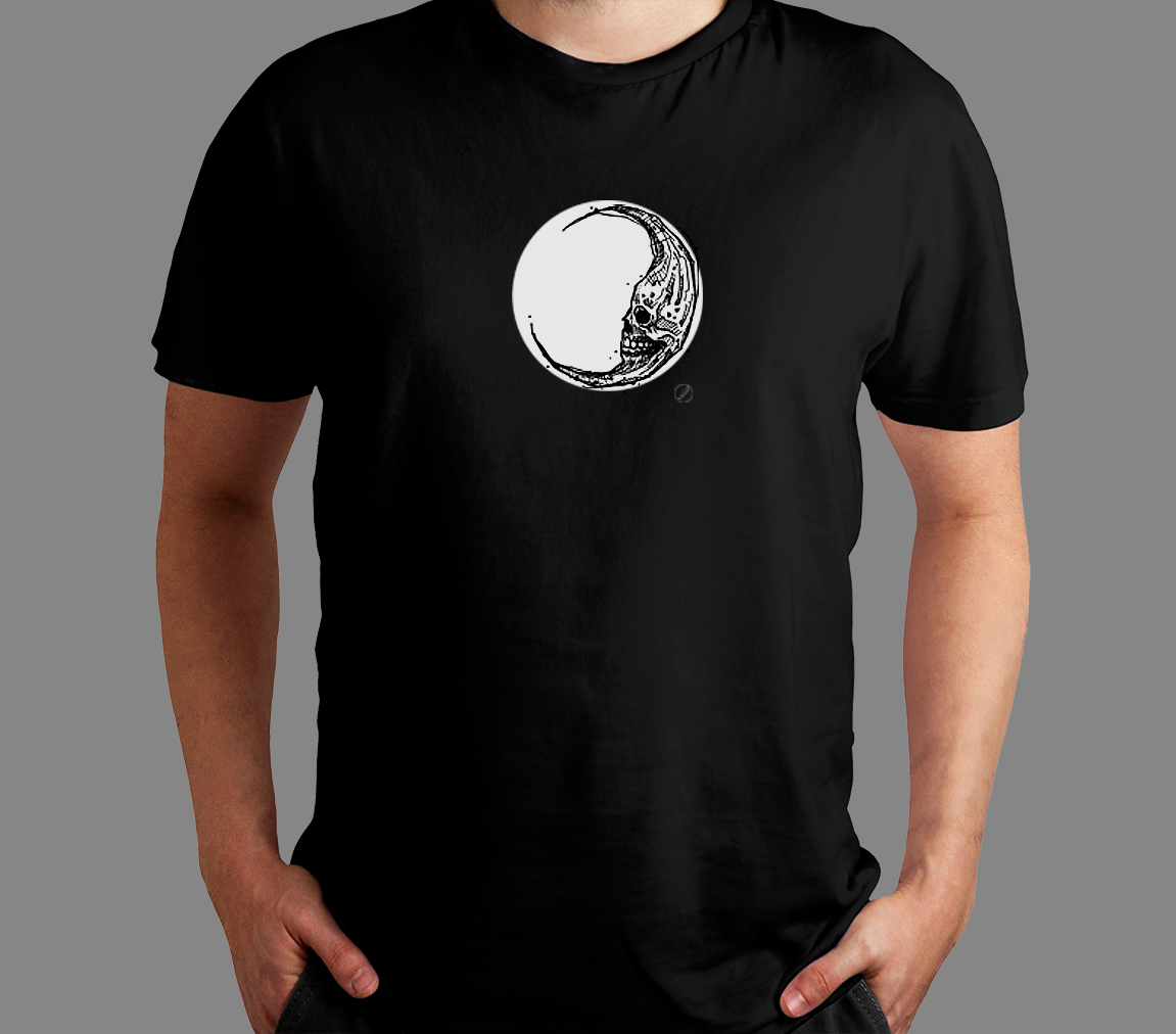 Camiseta Exclusiva SkullMoon I Estampa Central