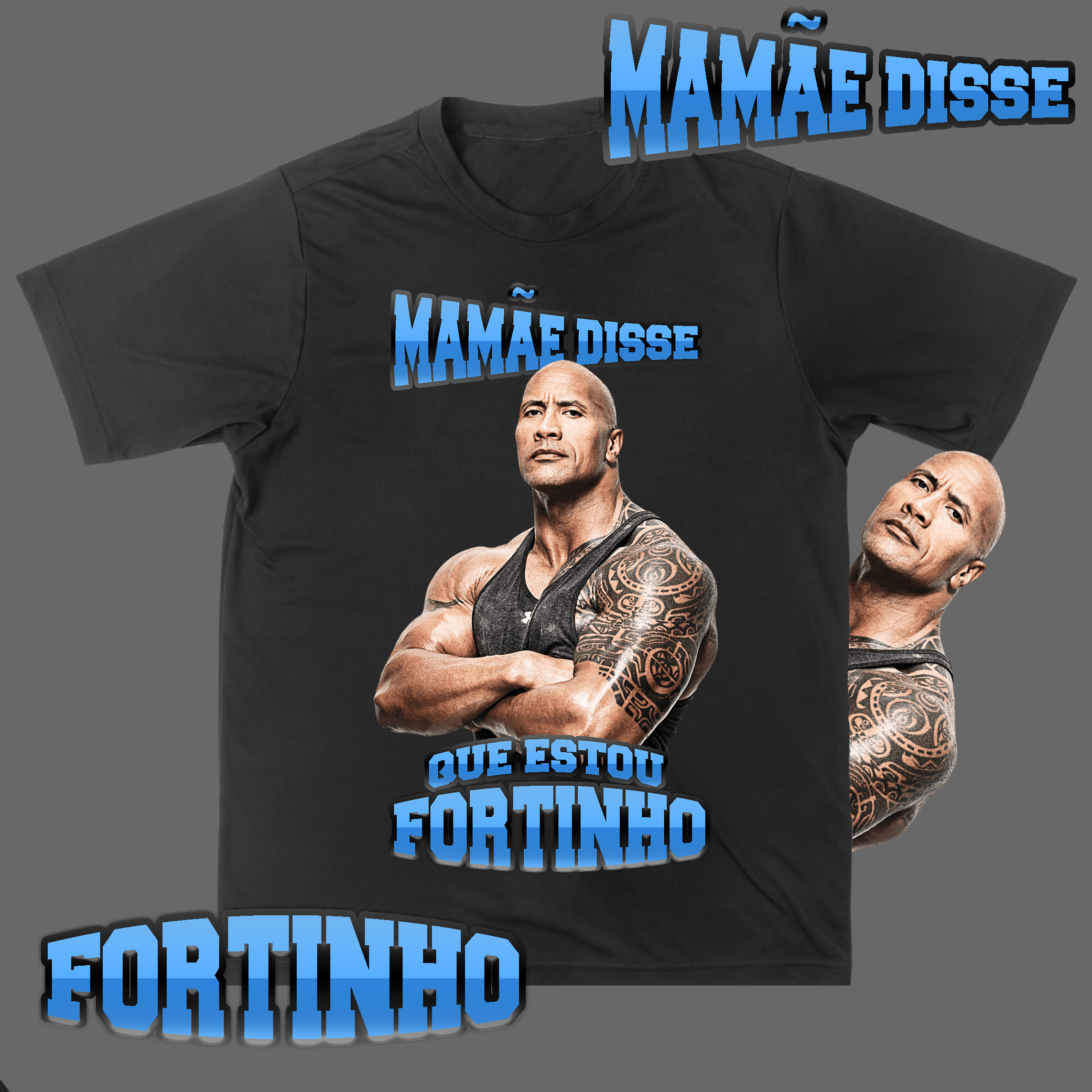 Camisa - Mamãe Disse Que Estou Fortinho