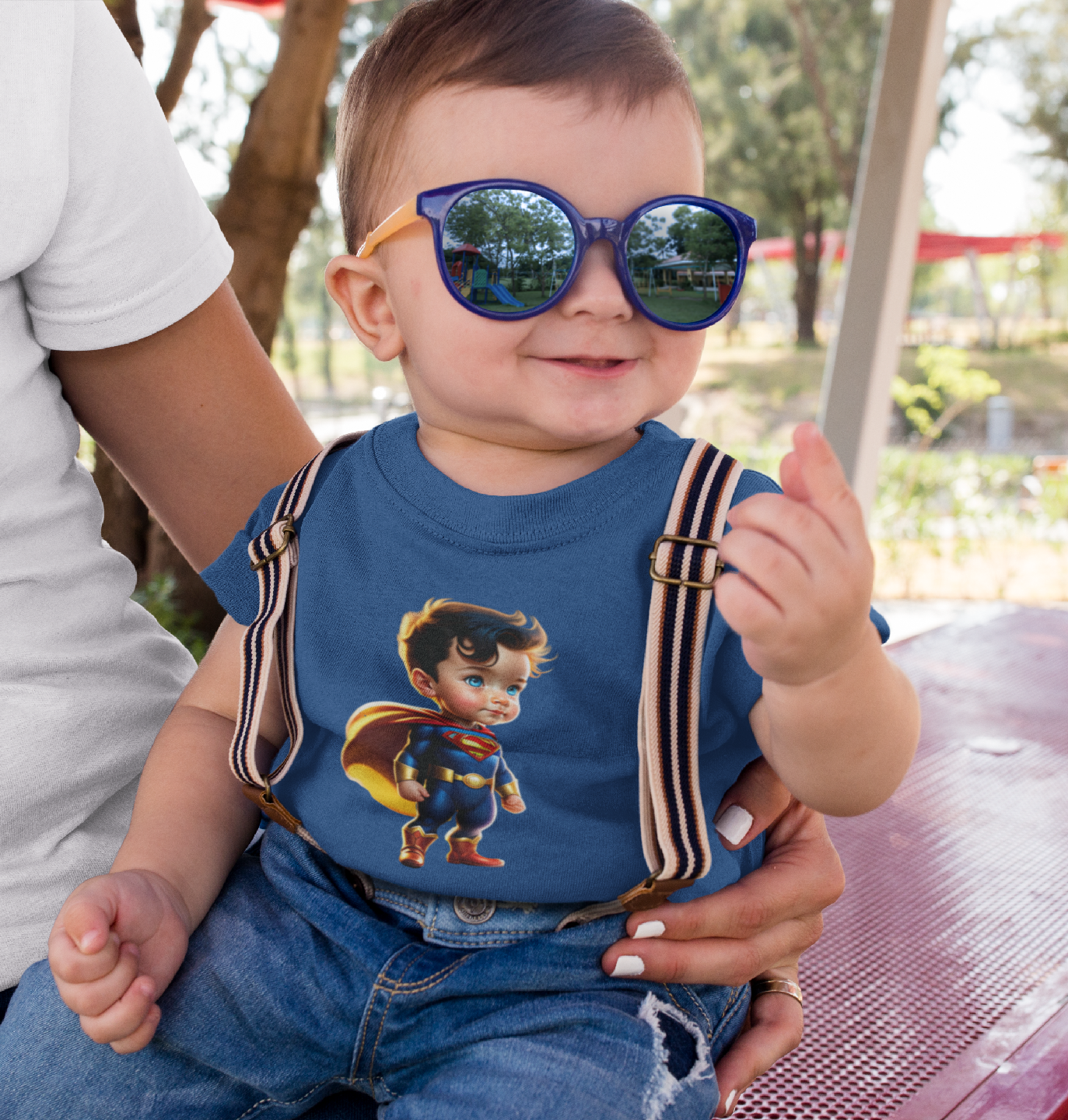 Nome do produto  Super Homem criança - camiseta infantil