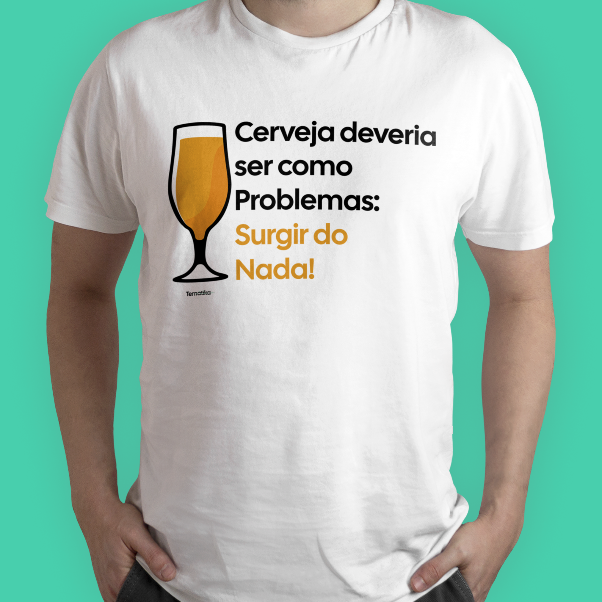 Camiseta Se Cerveja Fosse Problema