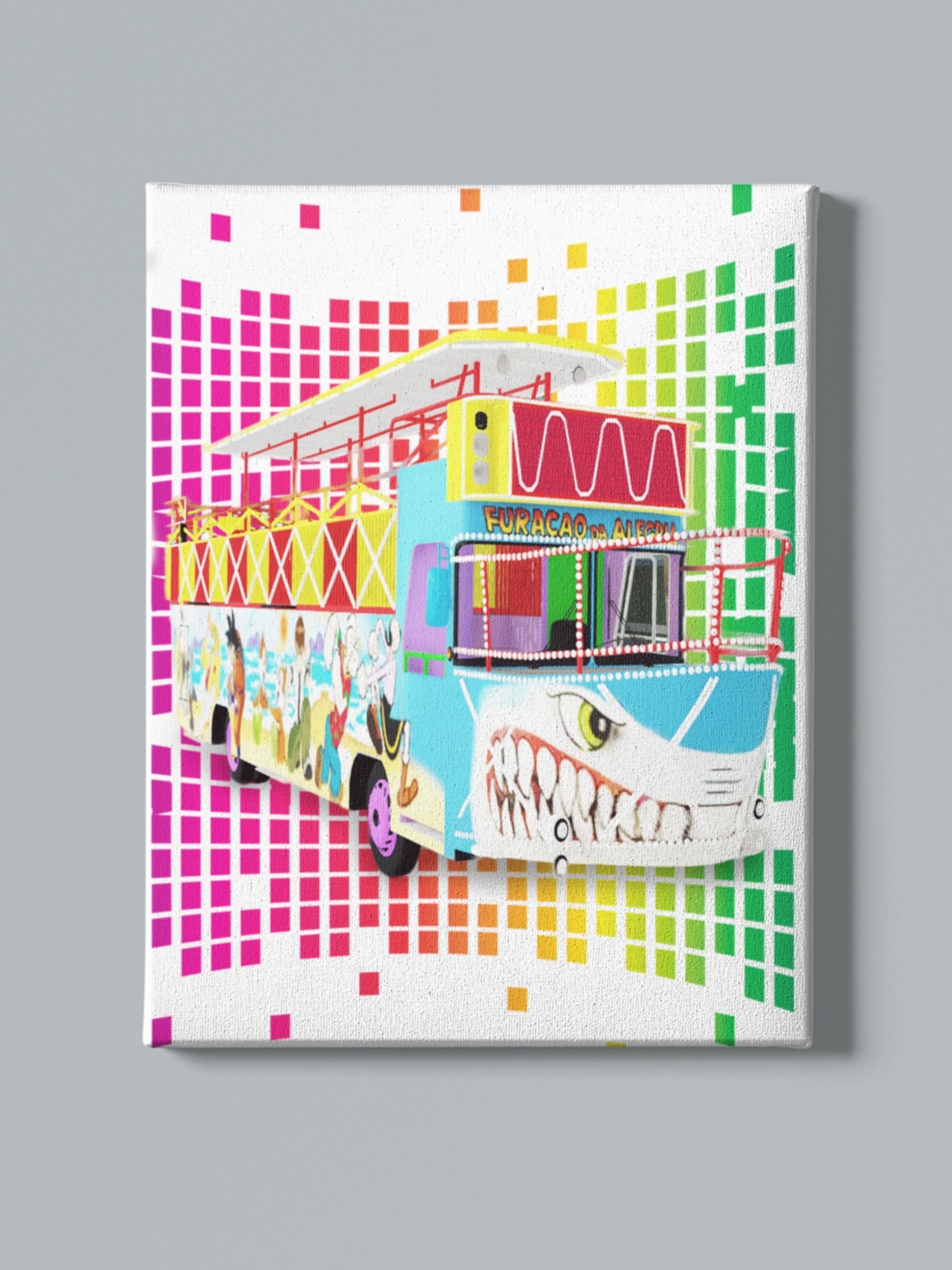 Poster Canvas Furacão da Alegria ⭐⭐⭐⭐⭐100+ Avaliações