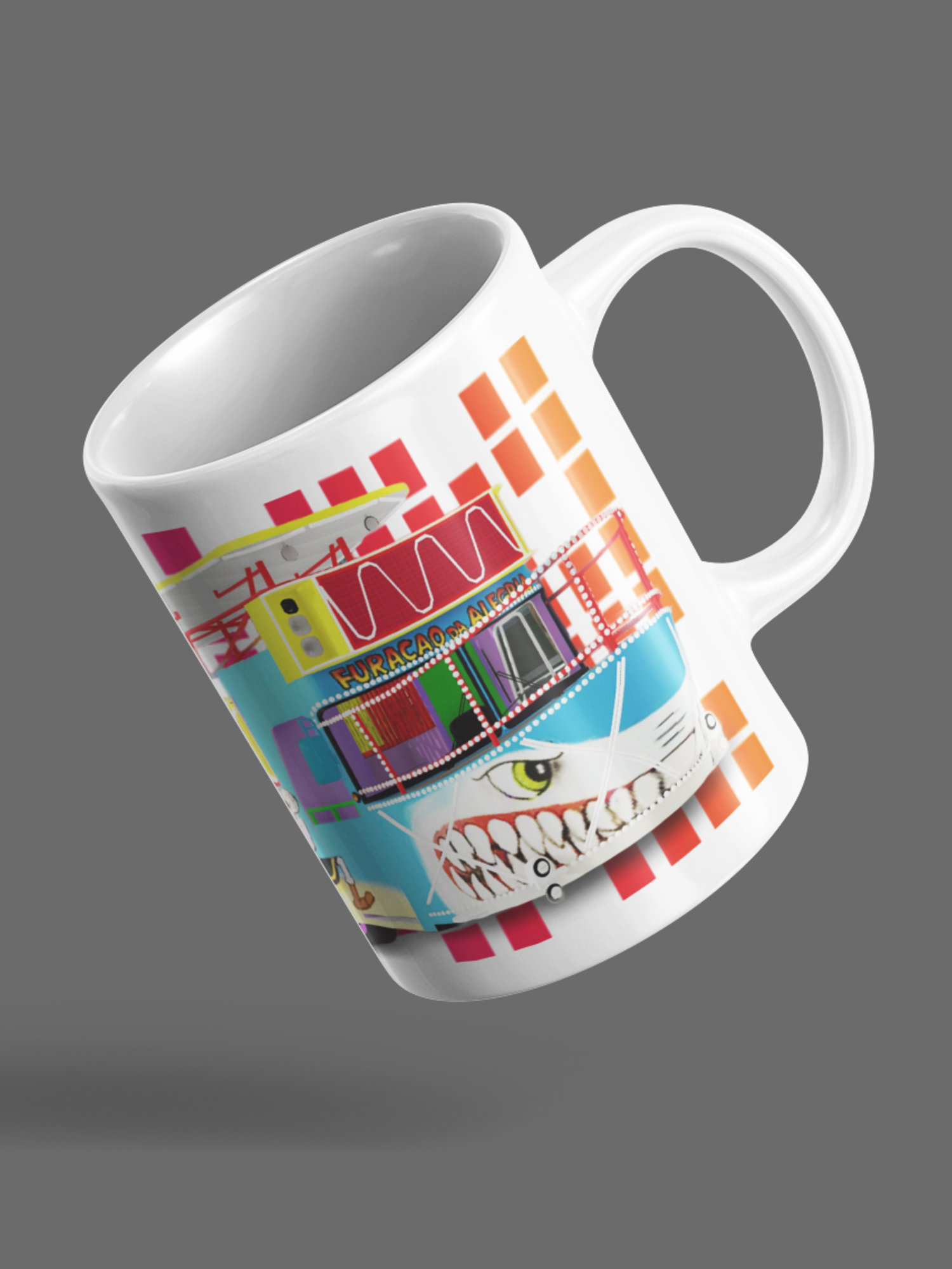 Caneca Furacão da Alegria ⭐⭐⭐⭐⭐100+ Avaliações