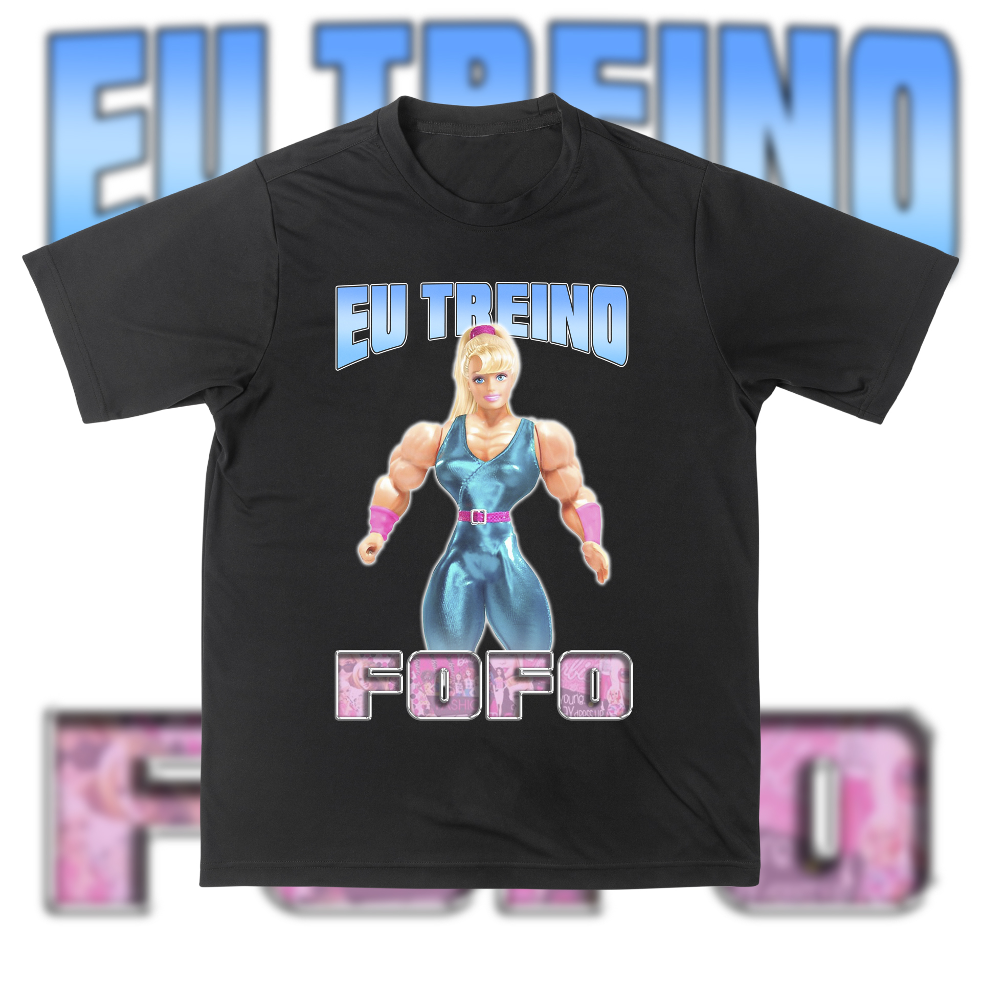Eu treino fofo barbie